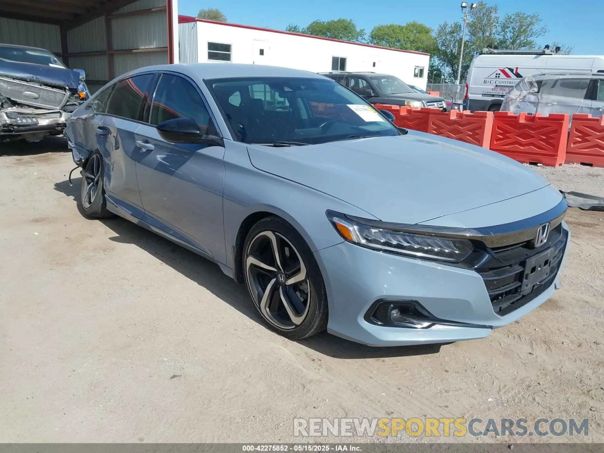 1 Photograph of a damaged car 1HGCV1F44MA023815 HONDA ACCORD 2021