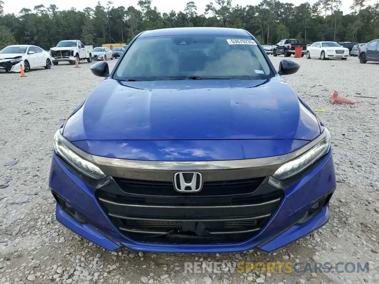5 Фотография поврежденного автомобиля 1HGCV1F44MA069497 HONDA ACCORD 2021