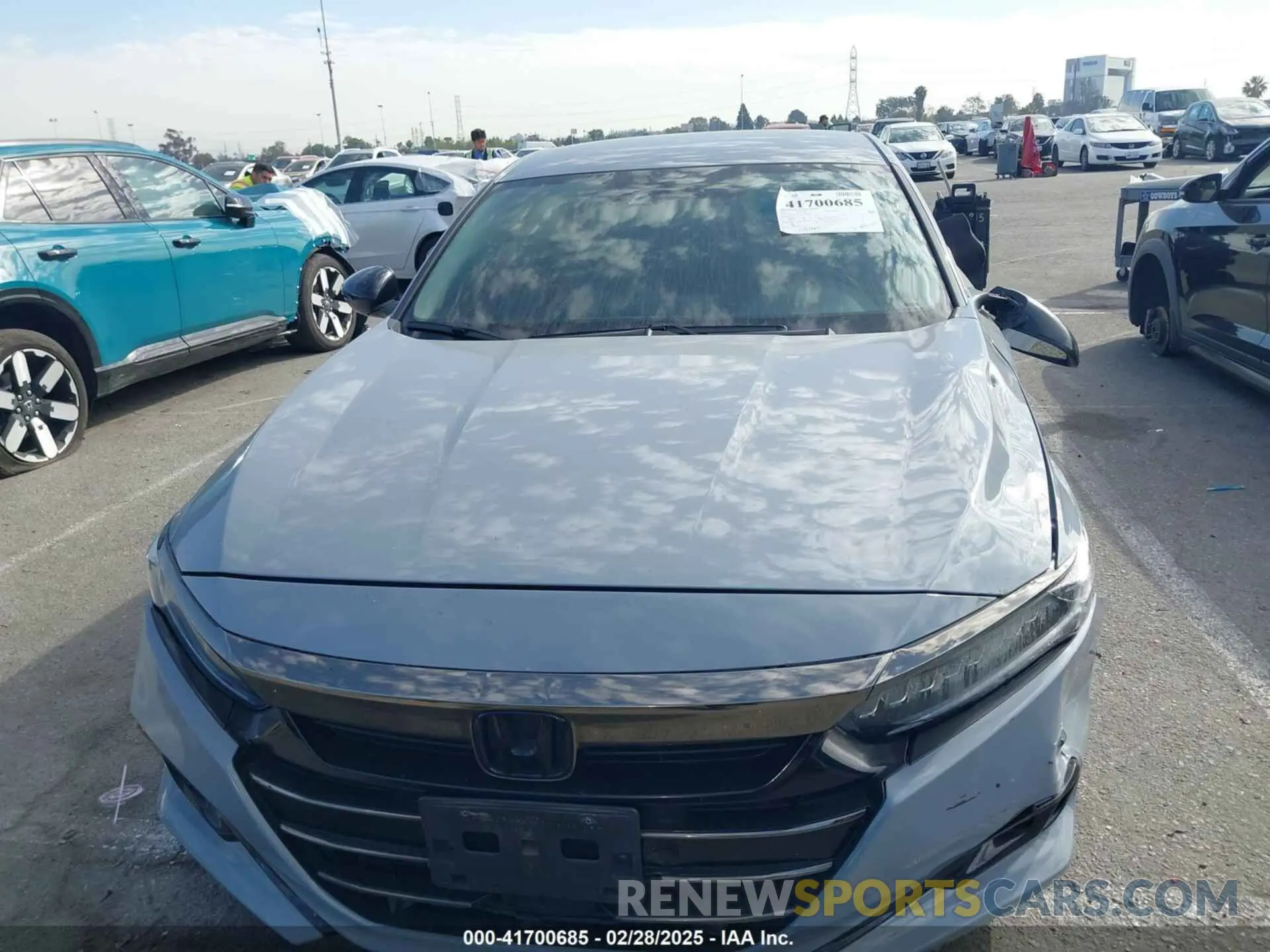 12 Photograph of a damaged car 1HGCV1F44MA070391 HONDA ACCORD 2021