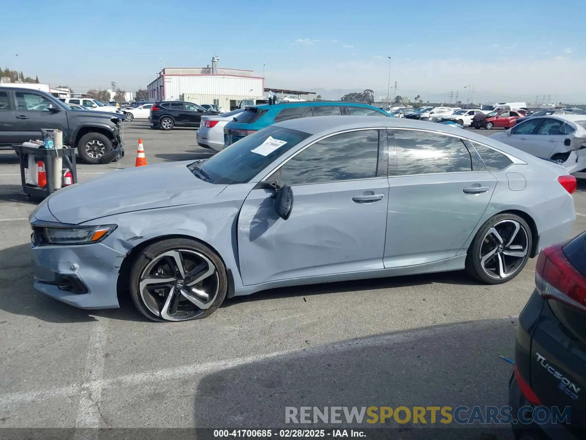 14 Photograph of a damaged car 1HGCV1F44MA070391 HONDA ACCORD 2021