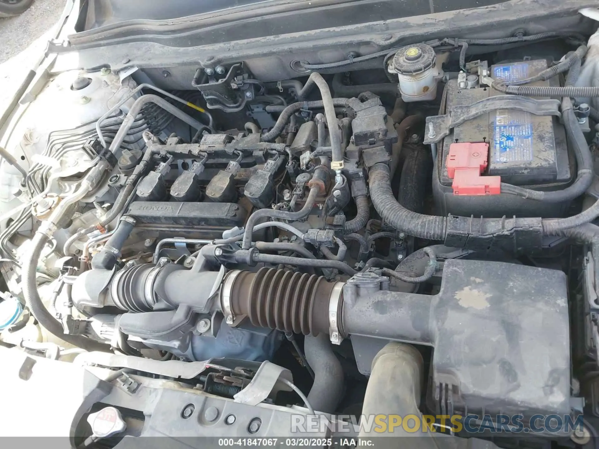10 Photograph of a damaged car 1HGCV1F44MA071430 HONDA ACCORD 2021