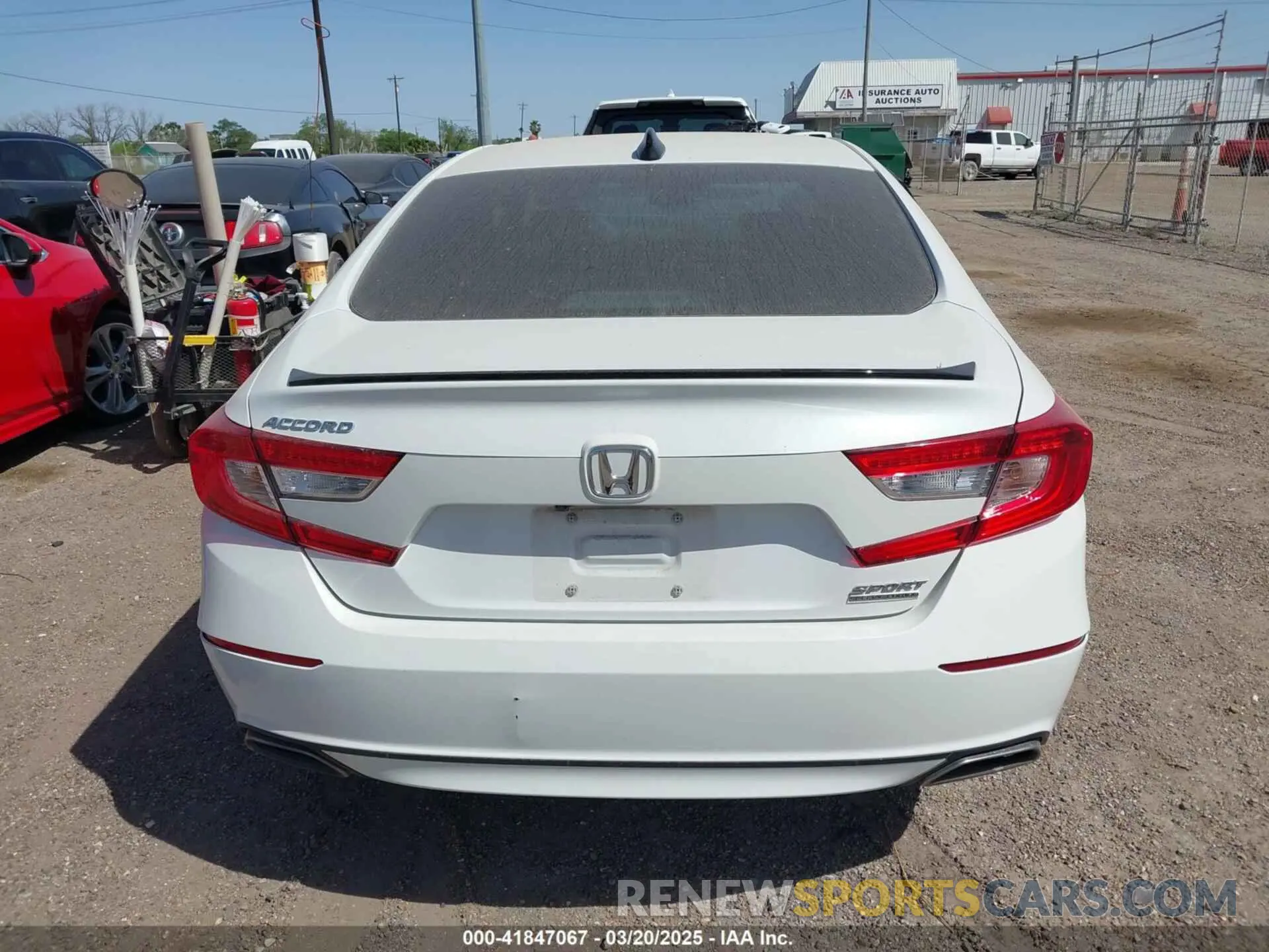 16 Photograph of a damaged car 1HGCV1F44MA071430 HONDA ACCORD 2021