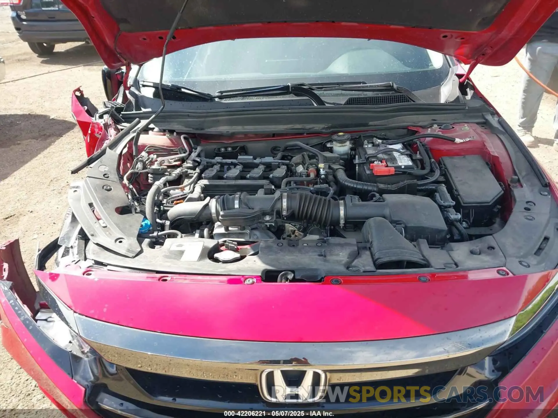 10 Photograph of a damaged car 1HGCV1F44MA078619 HONDA ACCORD 2021