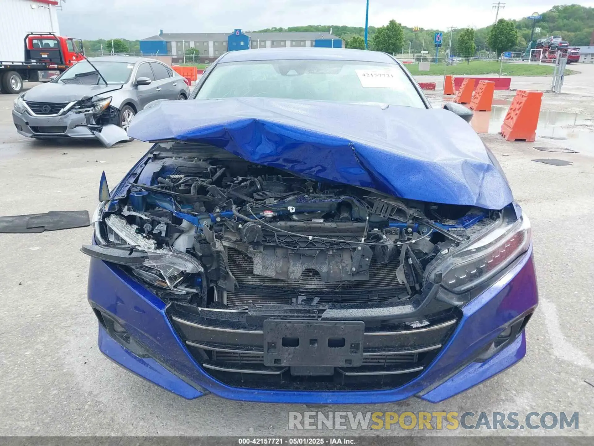 13 Photograph of a damaged car 1HGCV1F45MA011415 HONDA ACCORD 2021