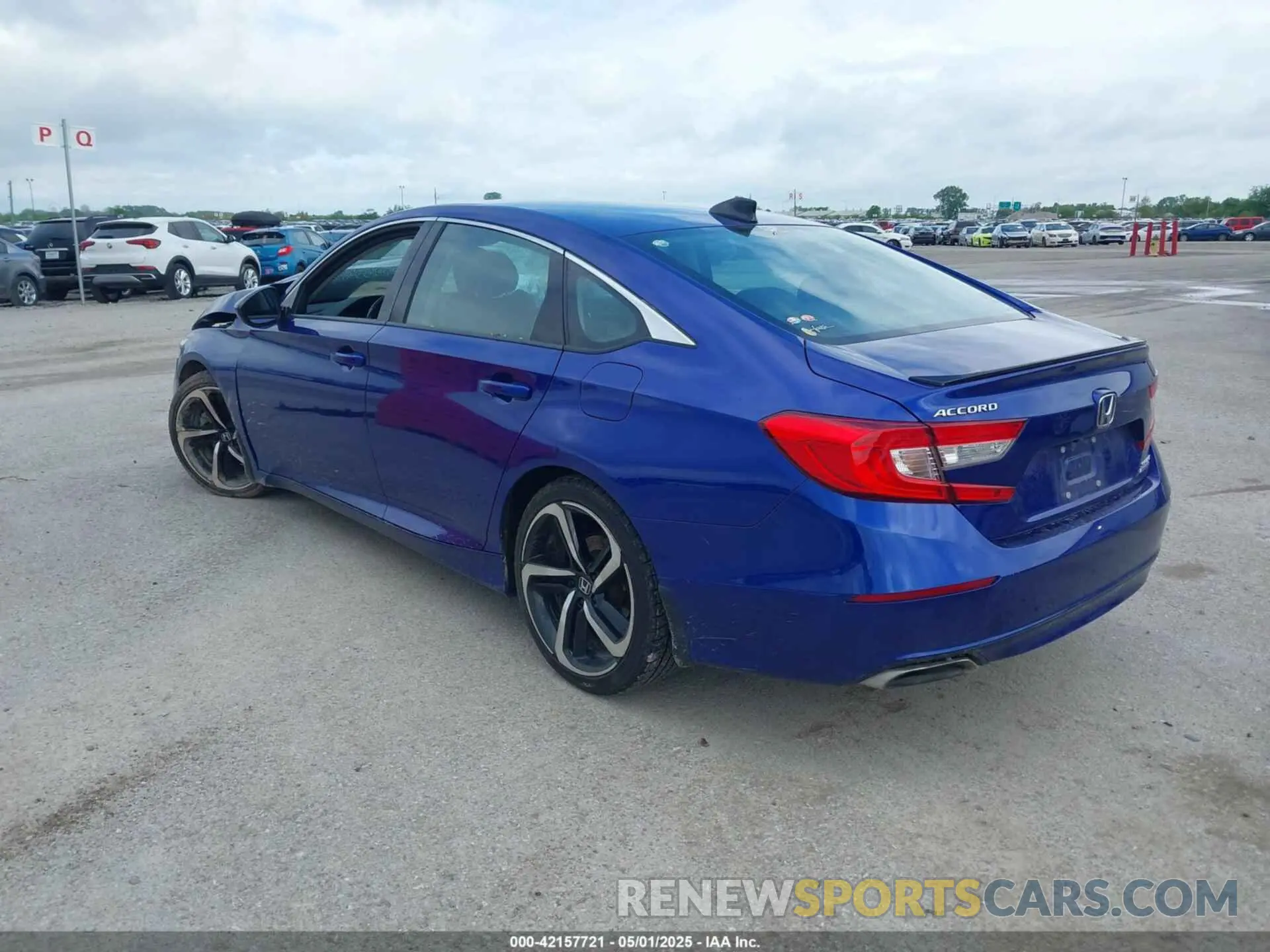 3 Photograph of a damaged car 1HGCV1F45MA011415 HONDA ACCORD 2021