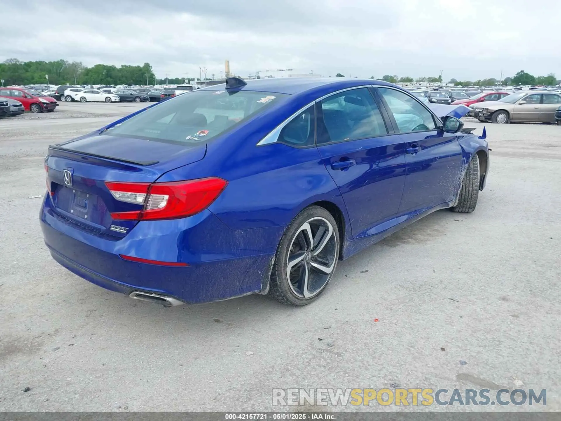 4 Photograph of a damaged car 1HGCV1F45MA011415 HONDA ACCORD 2021