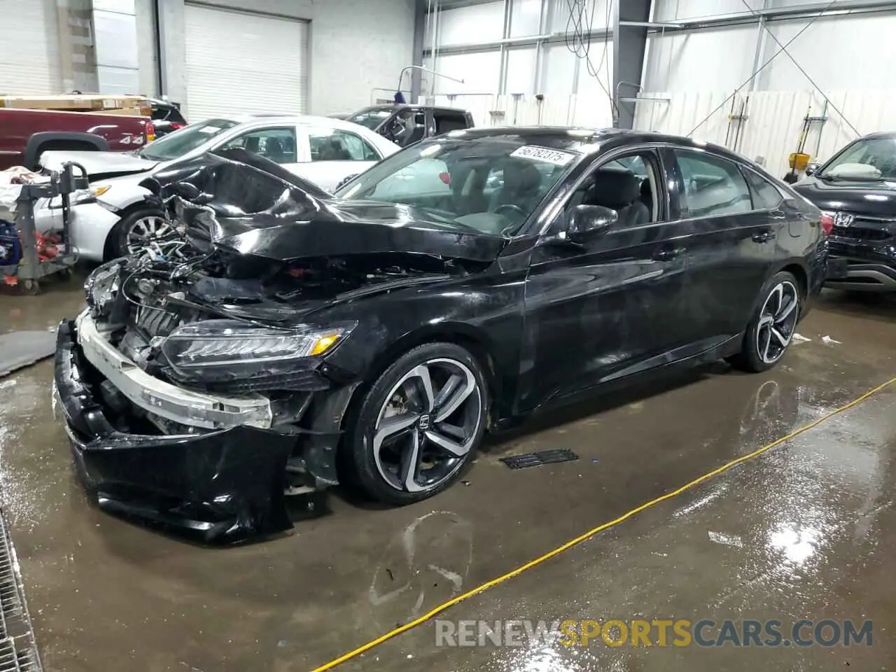 1 Фотография поврежденного автомобиля 1HGCV1F45MA034063 HONDA ACCORD 2021