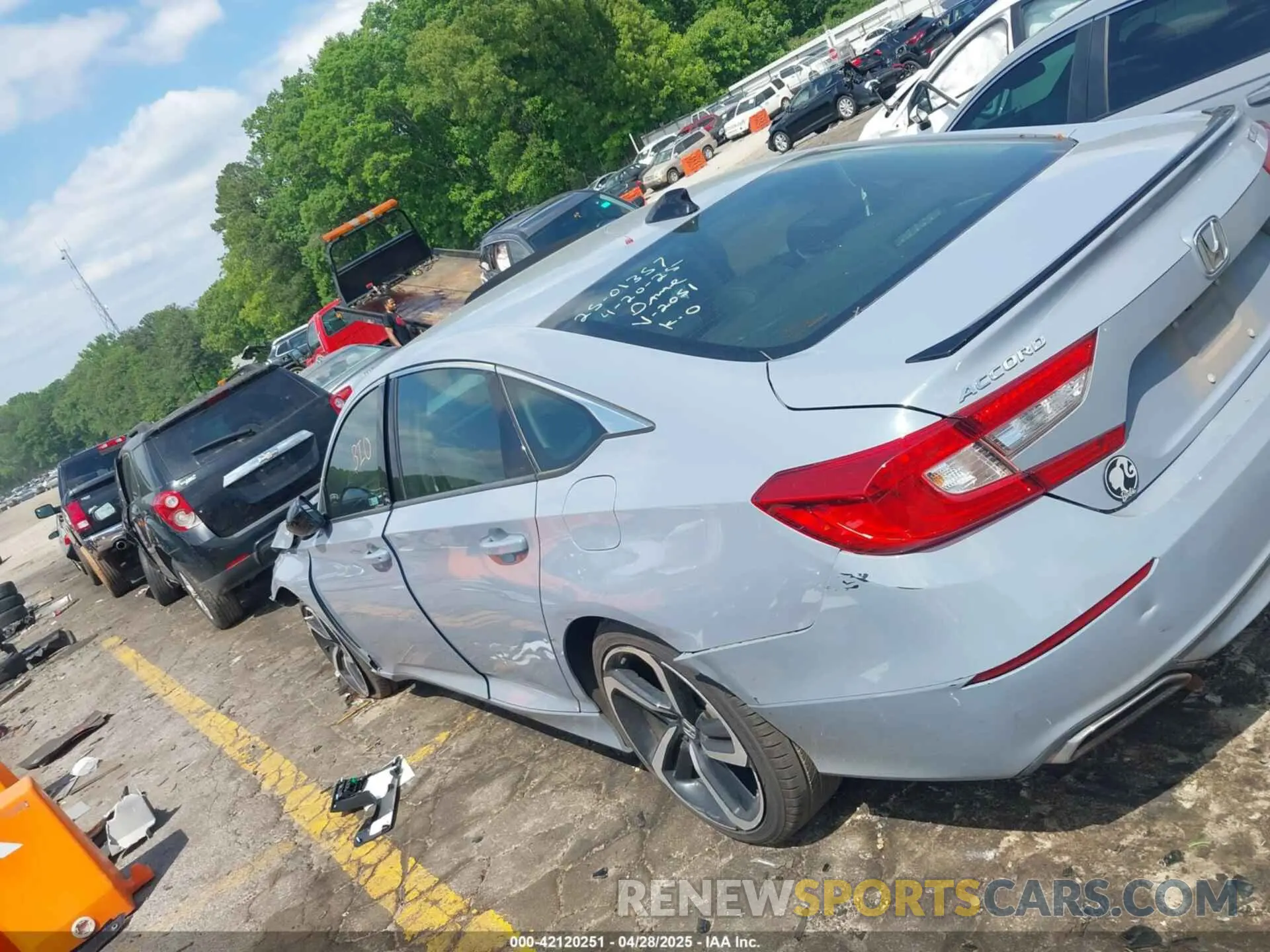 13 Photograph of a damaged car 1HGCV1F45MA042051 HONDA ACCORD 2021
