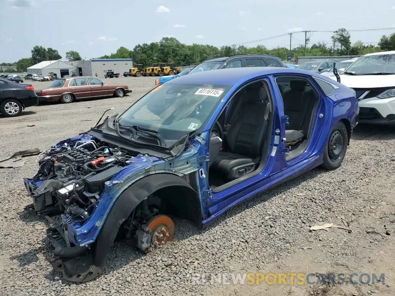 1 Photograph of a damaged car 1HGCV1F45MA068908 HONDA ACCORD 2021