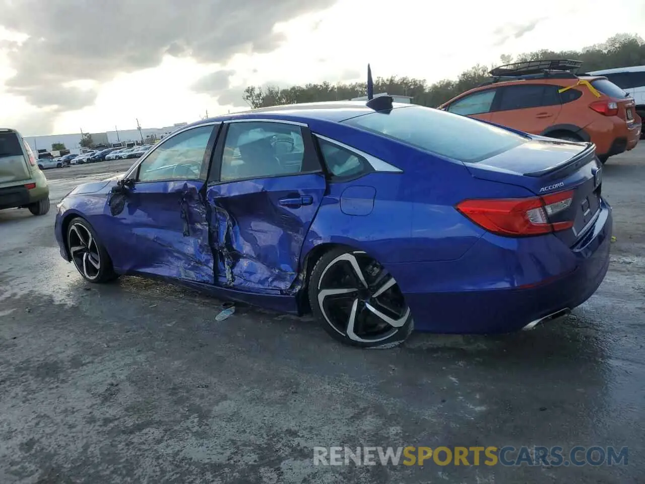 2 Фотография поврежденного автомобиля 1HGCV1F45MA068939 HONDA ACCORD 2021