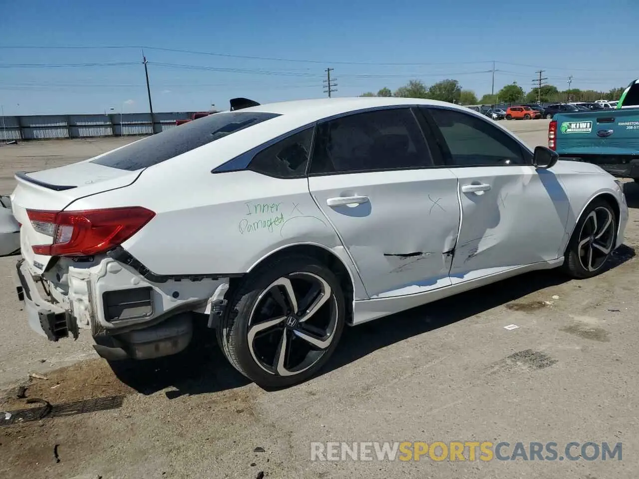 3 Фотография поврежденного автомобиля 1HGCV1F45MA085093 HONDA ACCORD 2021