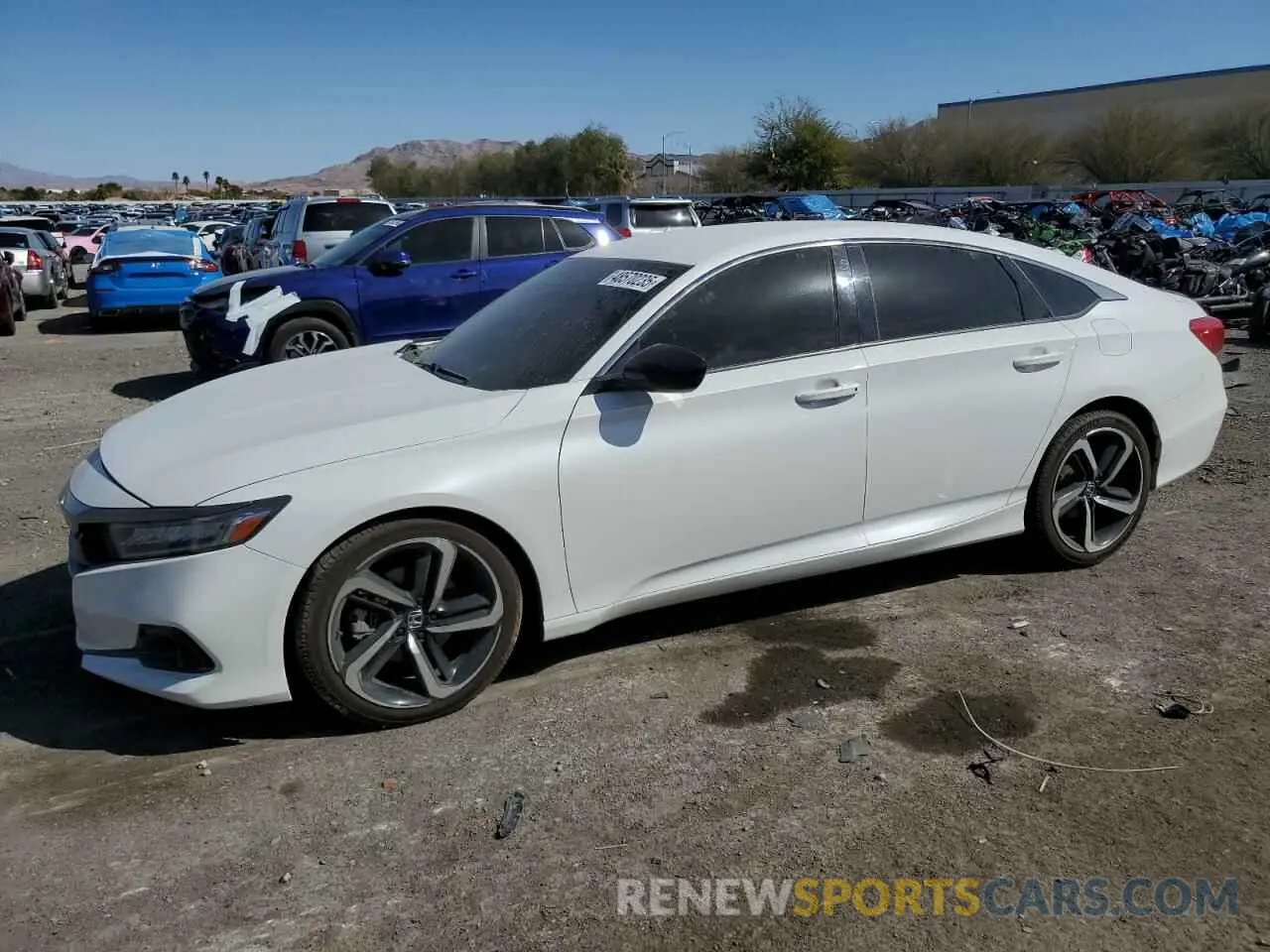 1 Photograph of a damaged car 1HGCV1F45MA086275 HONDA ACCORD 2021