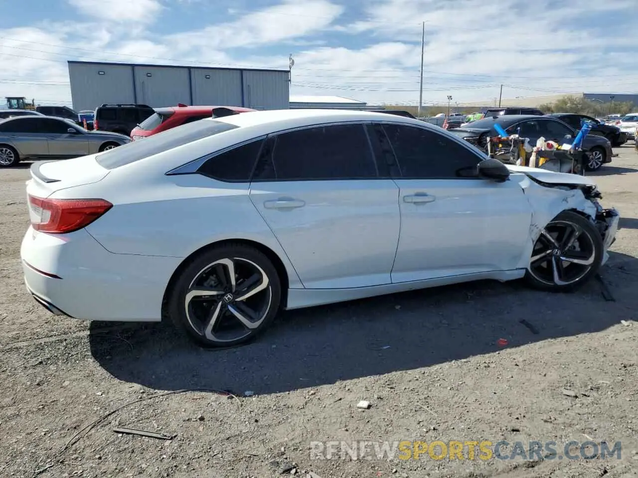 3 Photograph of a damaged car 1HGCV1F45MA086275 HONDA ACCORD 2021