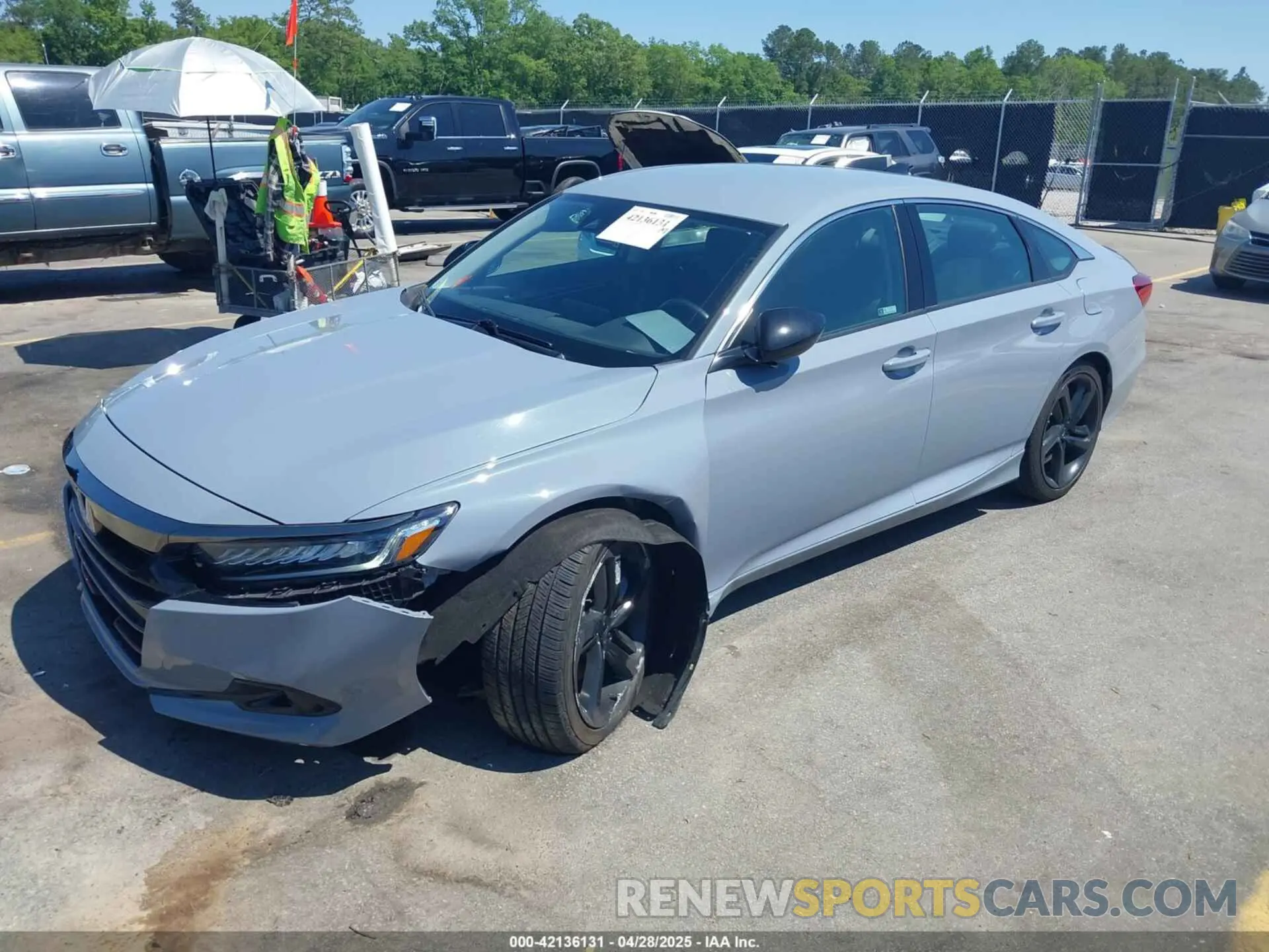 2 Фотография поврежденного автомобиля 1HGCV1F45MA116004 HONDA ACCORD 2021