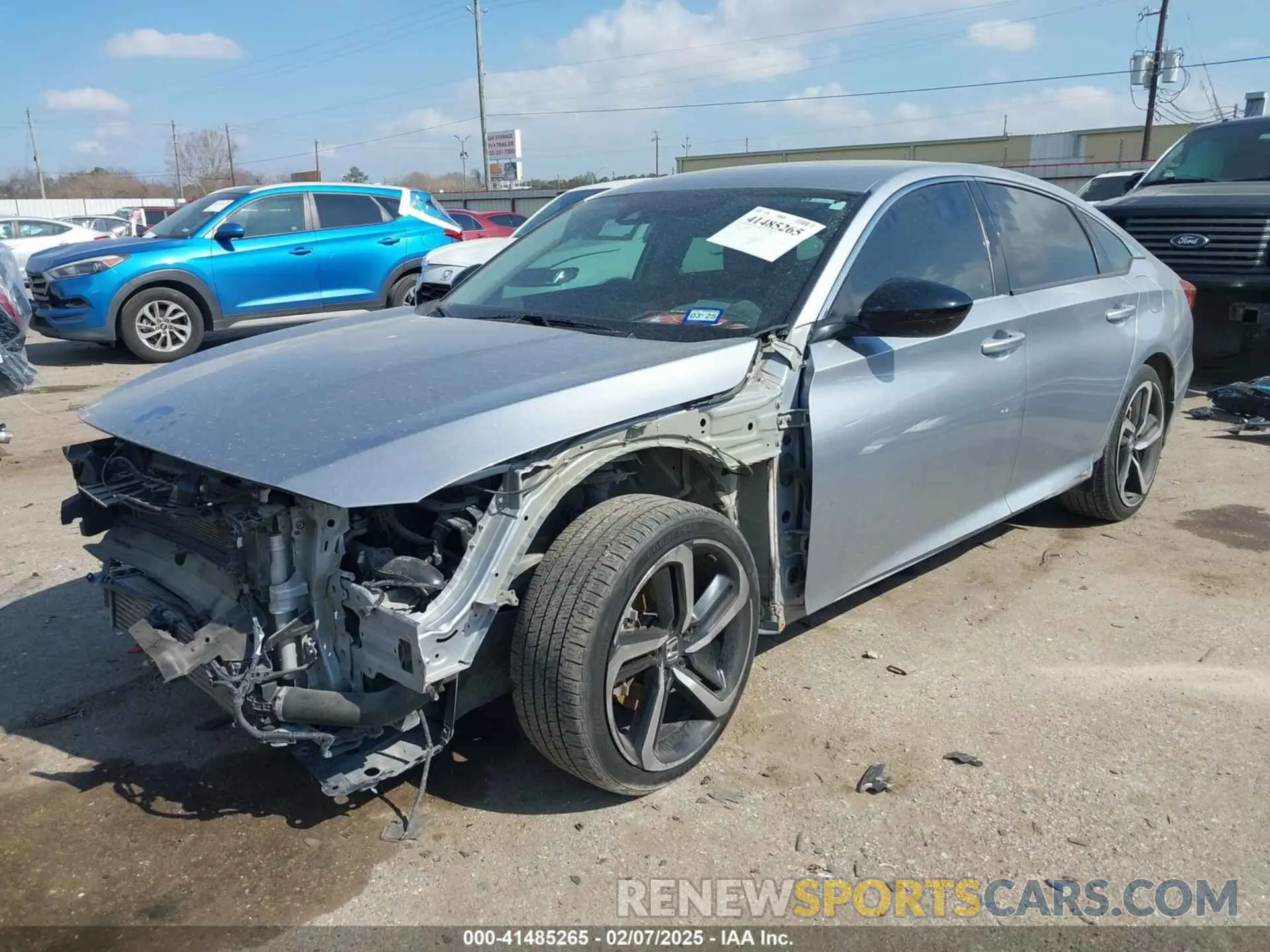 2 Фотография поврежденного автомобиля 1HGCV1F46MA055858 HONDA ACCORD 2021