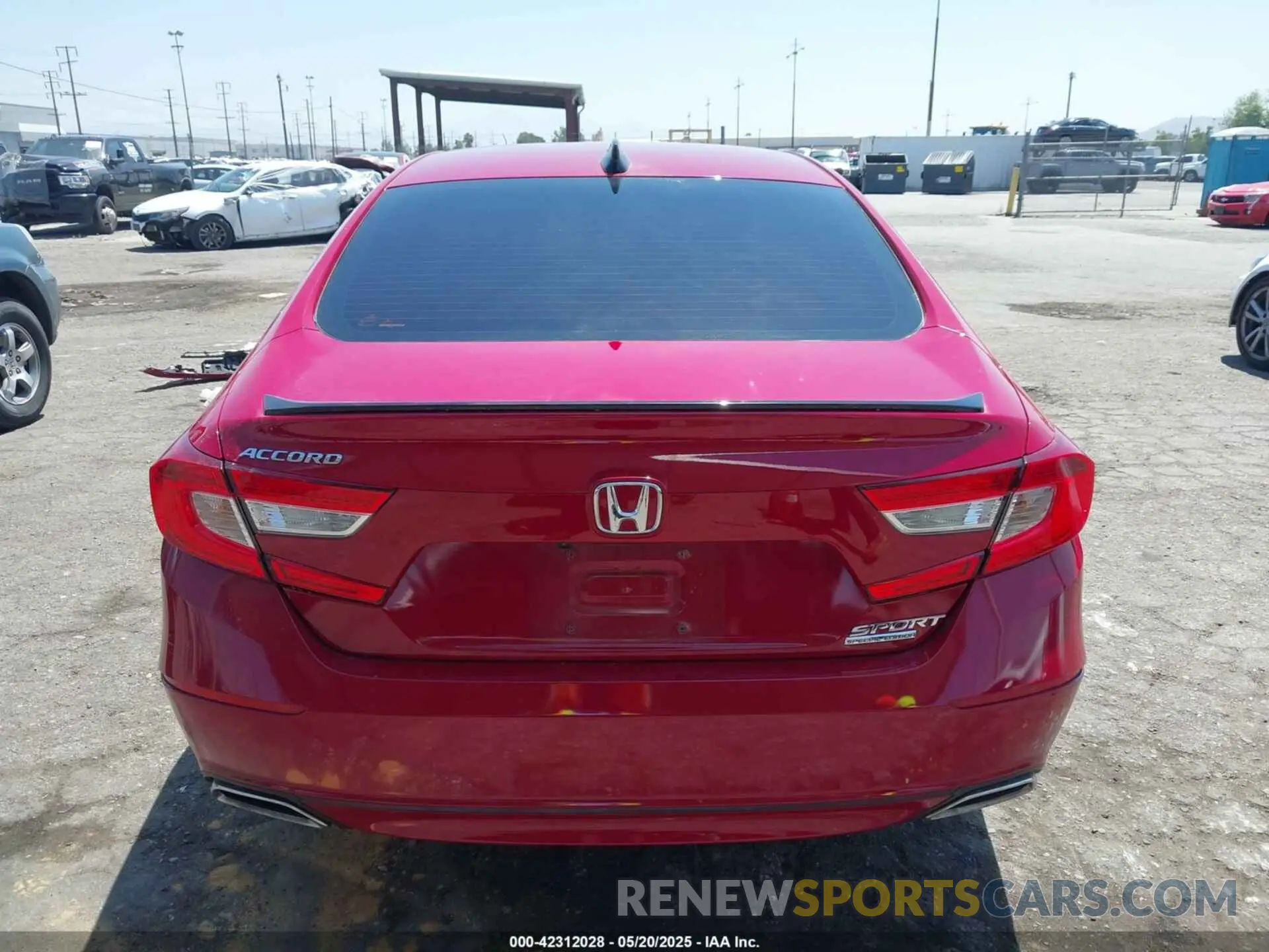 17 Photograph of a damaged car 1HGCV1F46MA062695 HONDA ACCORD 2021
