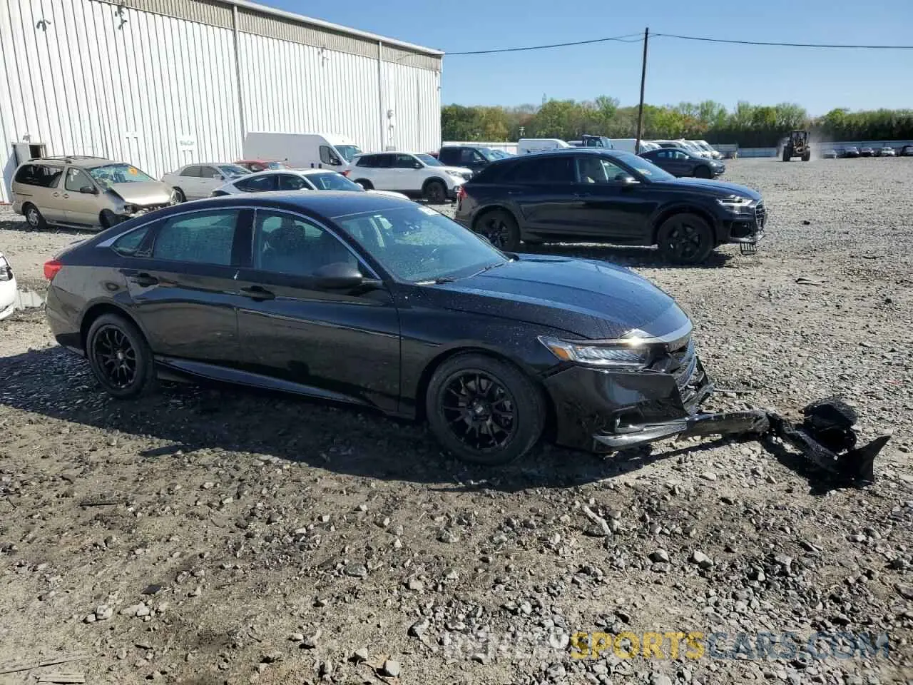 4 Photograph of a damaged car 1HGCV1F46MA071056 HONDA ACCORD 2021