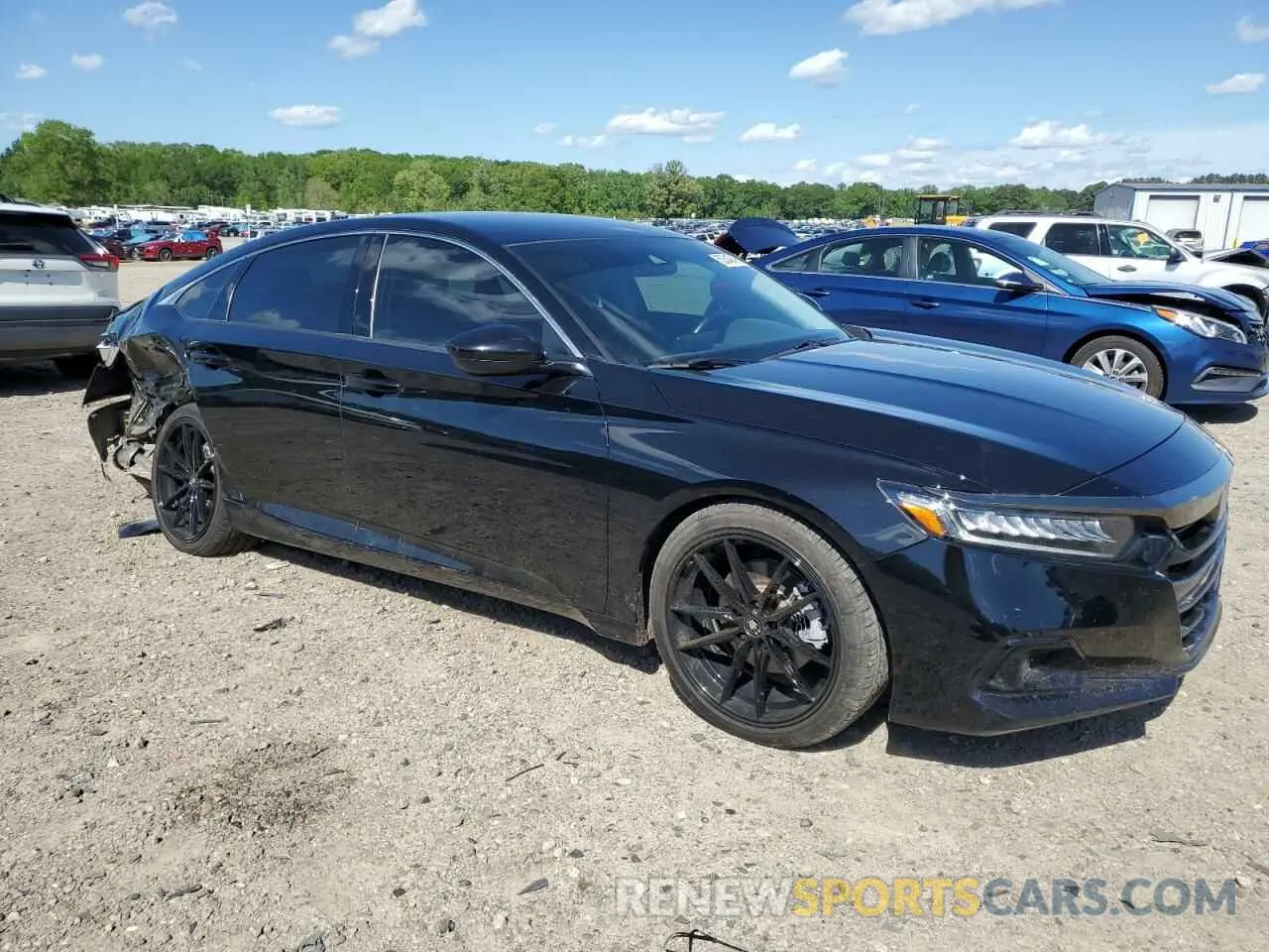 4 Photograph of a damaged car 1HGCV1F46MA073762 HONDA ACCORD 2021