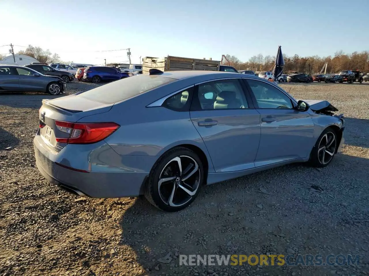 3 Photograph of a damaged car 1HGCV1F46MA112981 HONDA ACCORD 2021