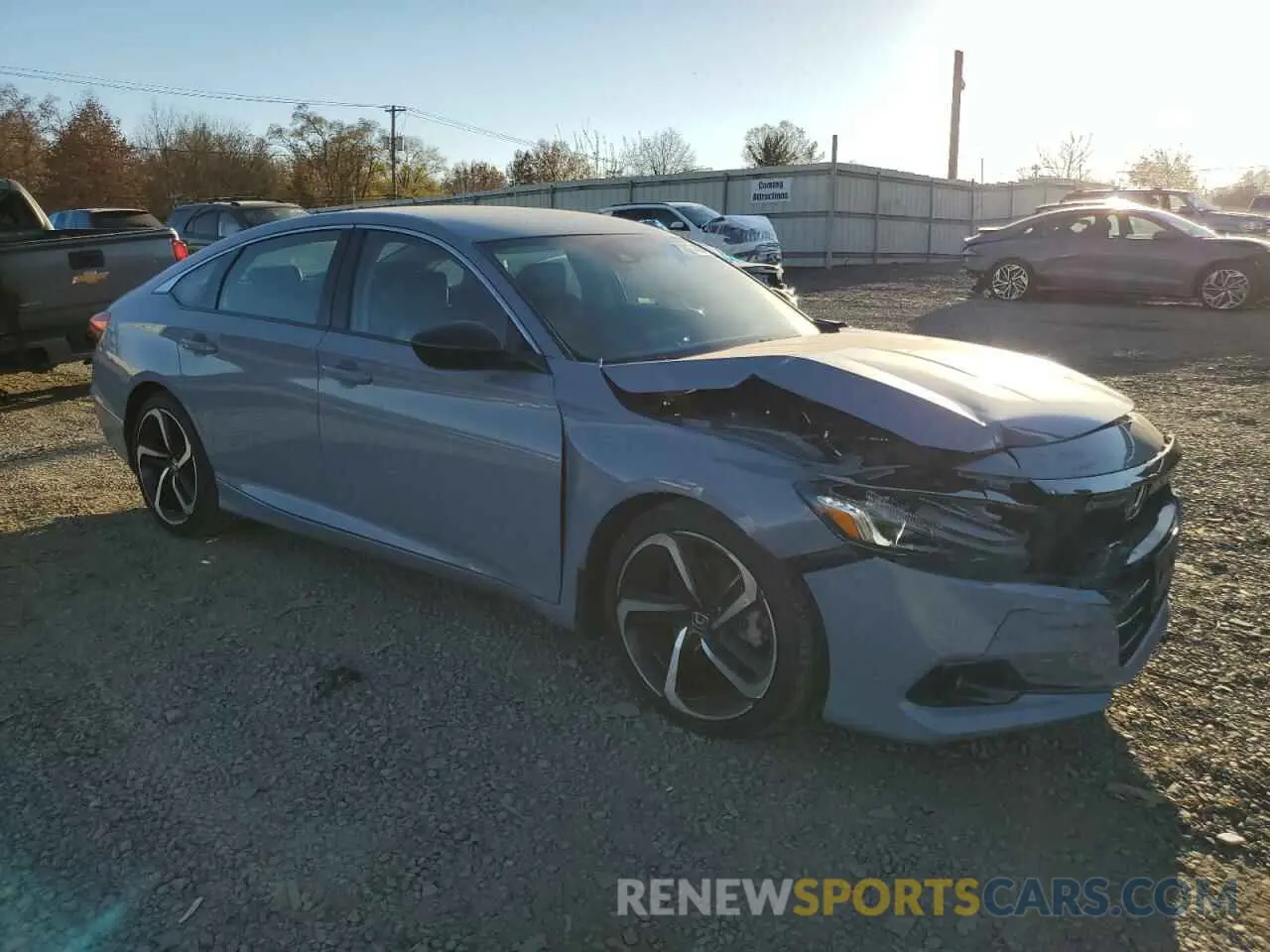 4 Photograph of a damaged car 1HGCV1F46MA112981 HONDA ACCORD 2021