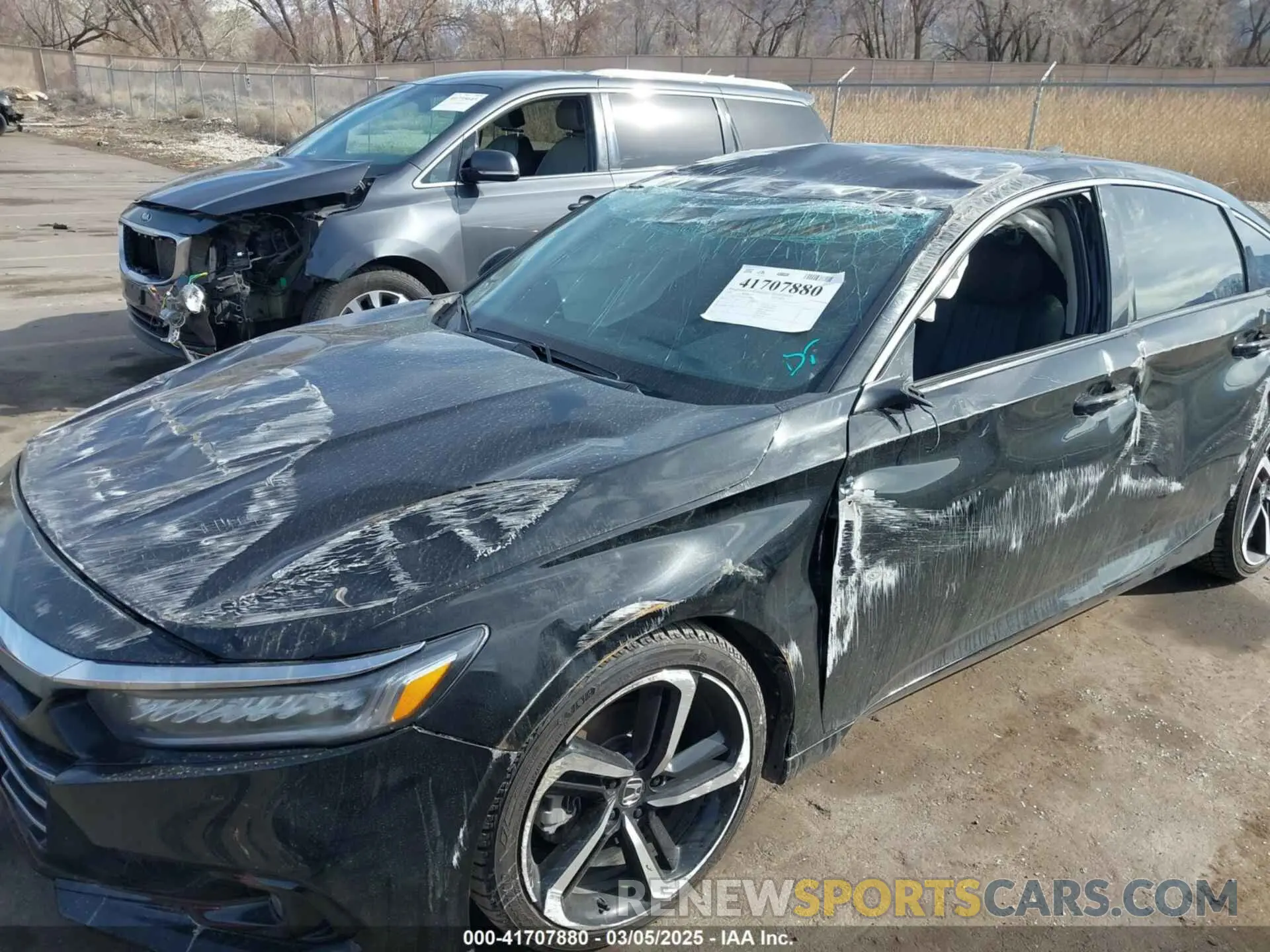 6 Photograph of a damaged car 1HGCV1F47MA022626 HONDA ACCORD 2021