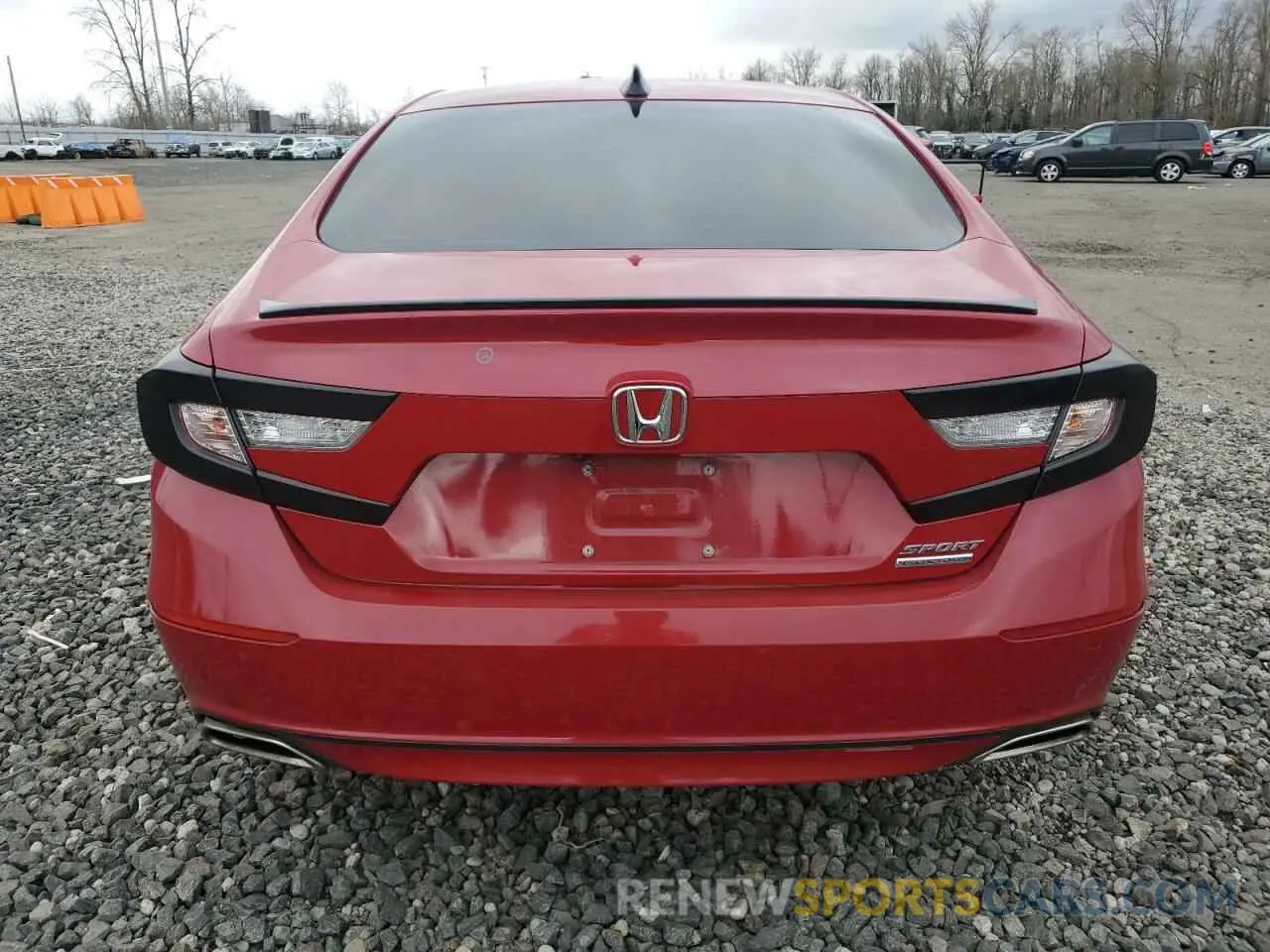 6 Photograph of a damaged car 1HGCV1F47MA026725 HONDA ACCORD 2021