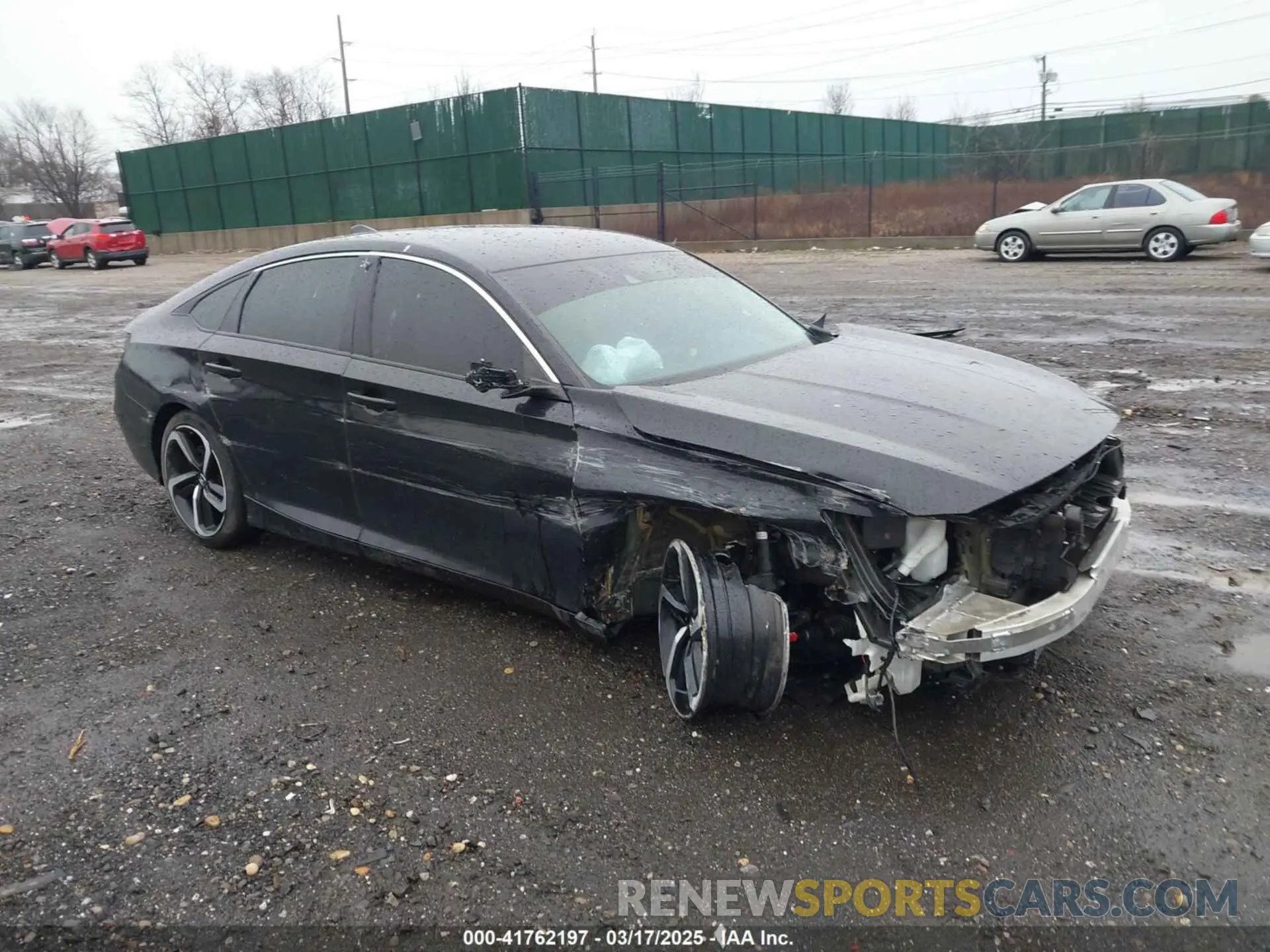 1 Photograph of a damaged car 1HGCV1F47MA034811 HONDA ACCORD 2021