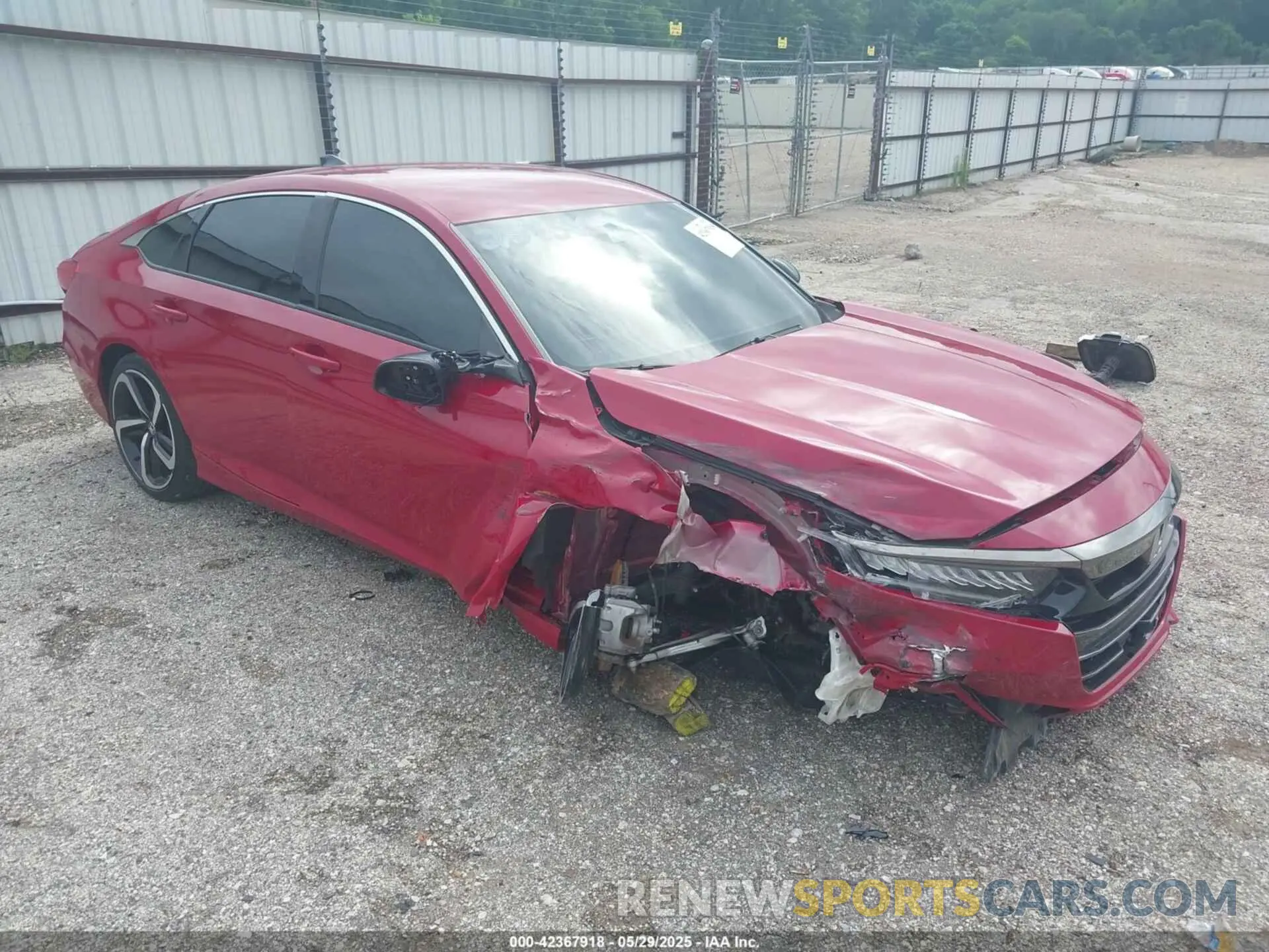 1 Фотография поврежденного автомобиля 1HGCV1F47MA048983 HONDA ACCORD 2021