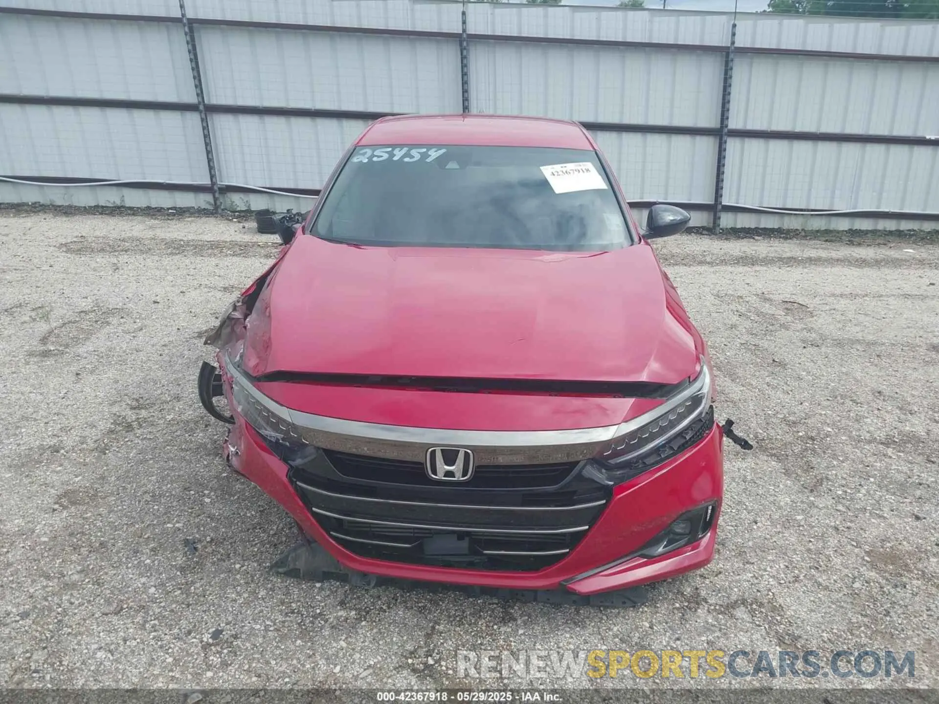 13 Фотография поврежденного автомобиля 1HGCV1F47MA048983 HONDA ACCORD 2021