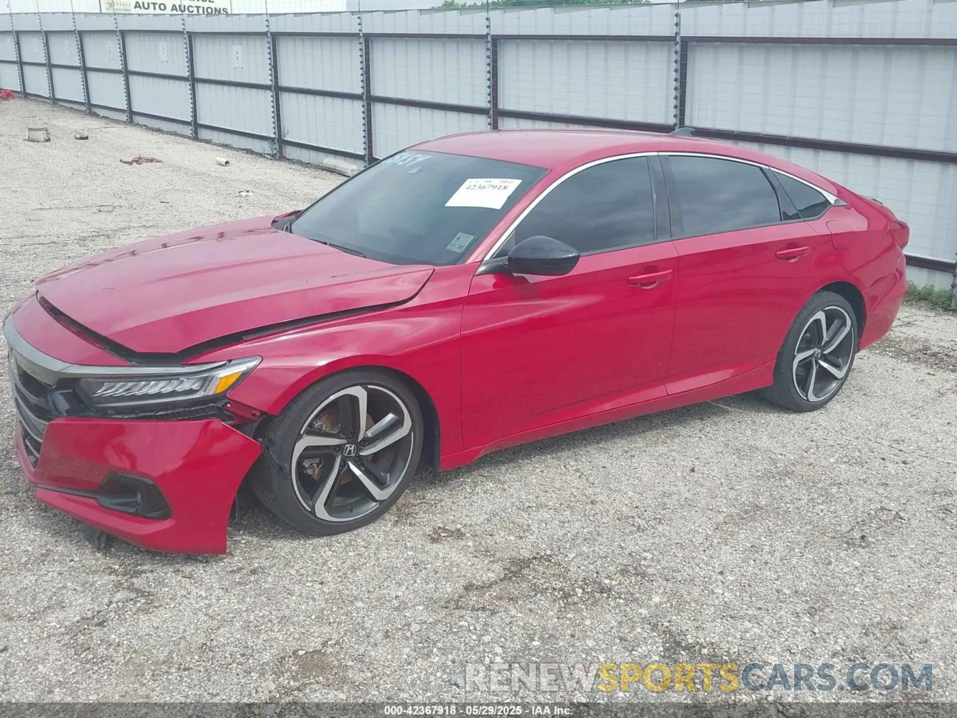 2 Фотография поврежденного автомобиля 1HGCV1F47MA048983 HONDA ACCORD 2021