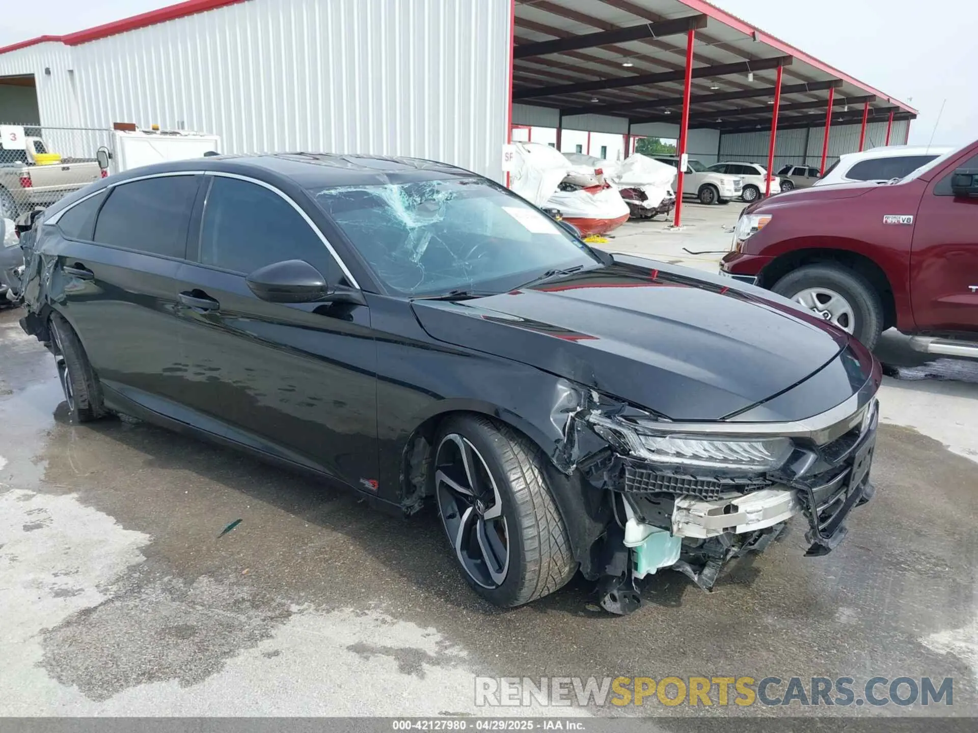 1 Фотография поврежденного автомобиля 1HGCV1F47MA052421 HONDA ACCORD 2021