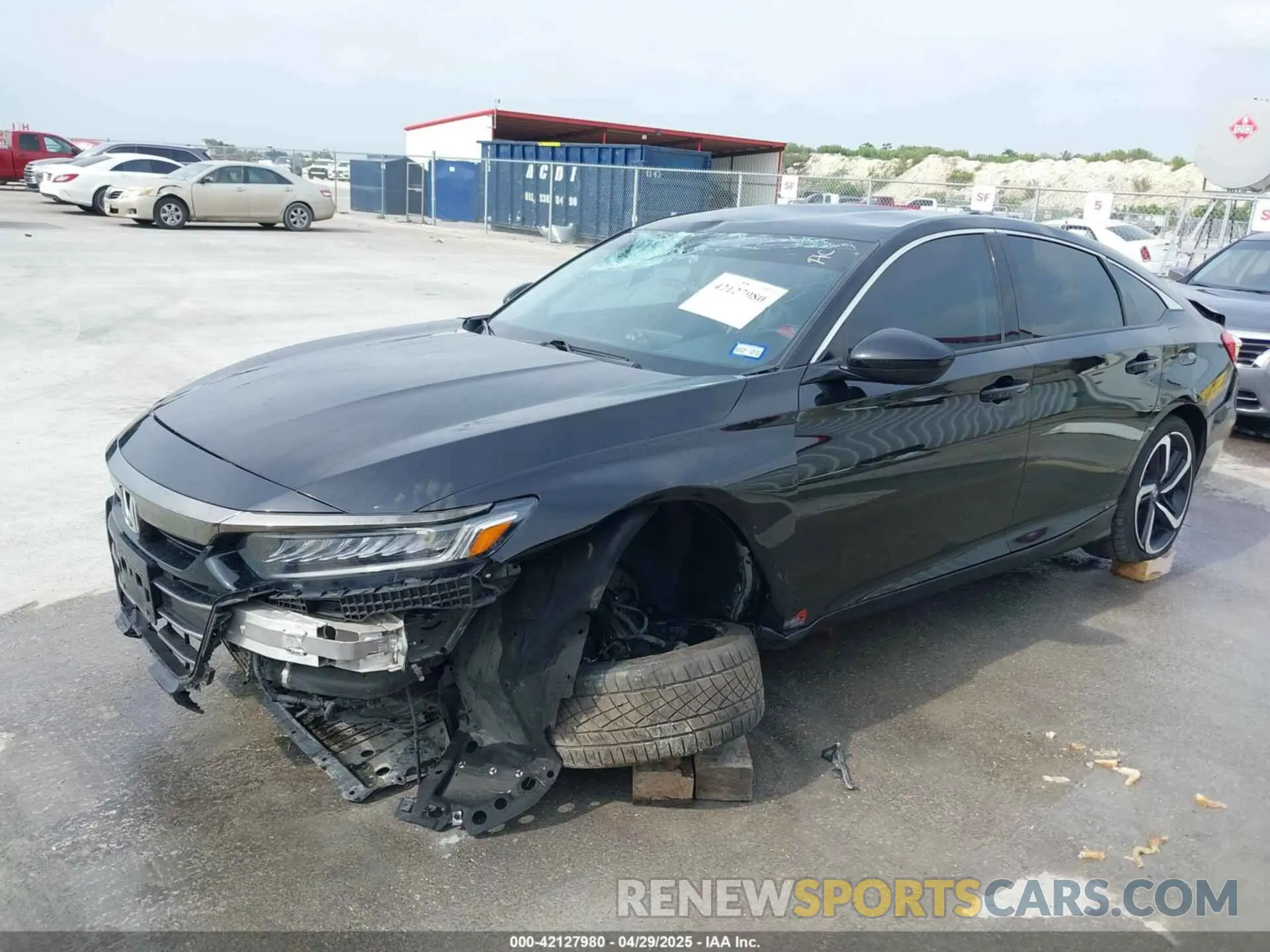2 Фотография поврежденного автомобиля 1HGCV1F47MA052421 HONDA ACCORD 2021