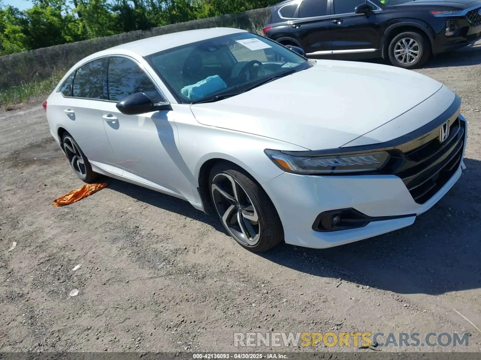 1 Photograph of a damaged car 1HGCV1F47MA053035 HONDA ACCORD 2021