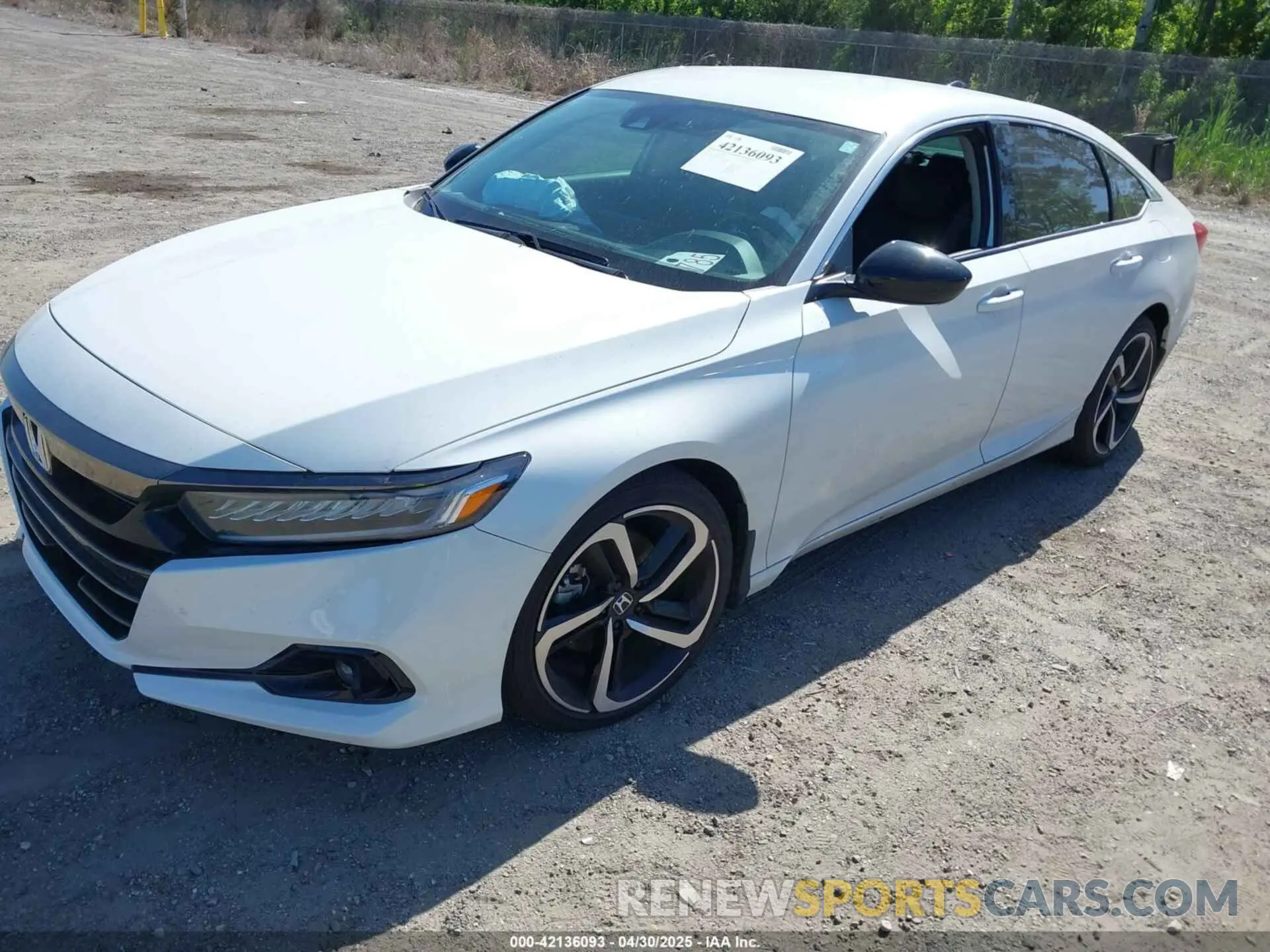 2 Photograph of a damaged car 1HGCV1F47MA053035 HONDA ACCORD 2021