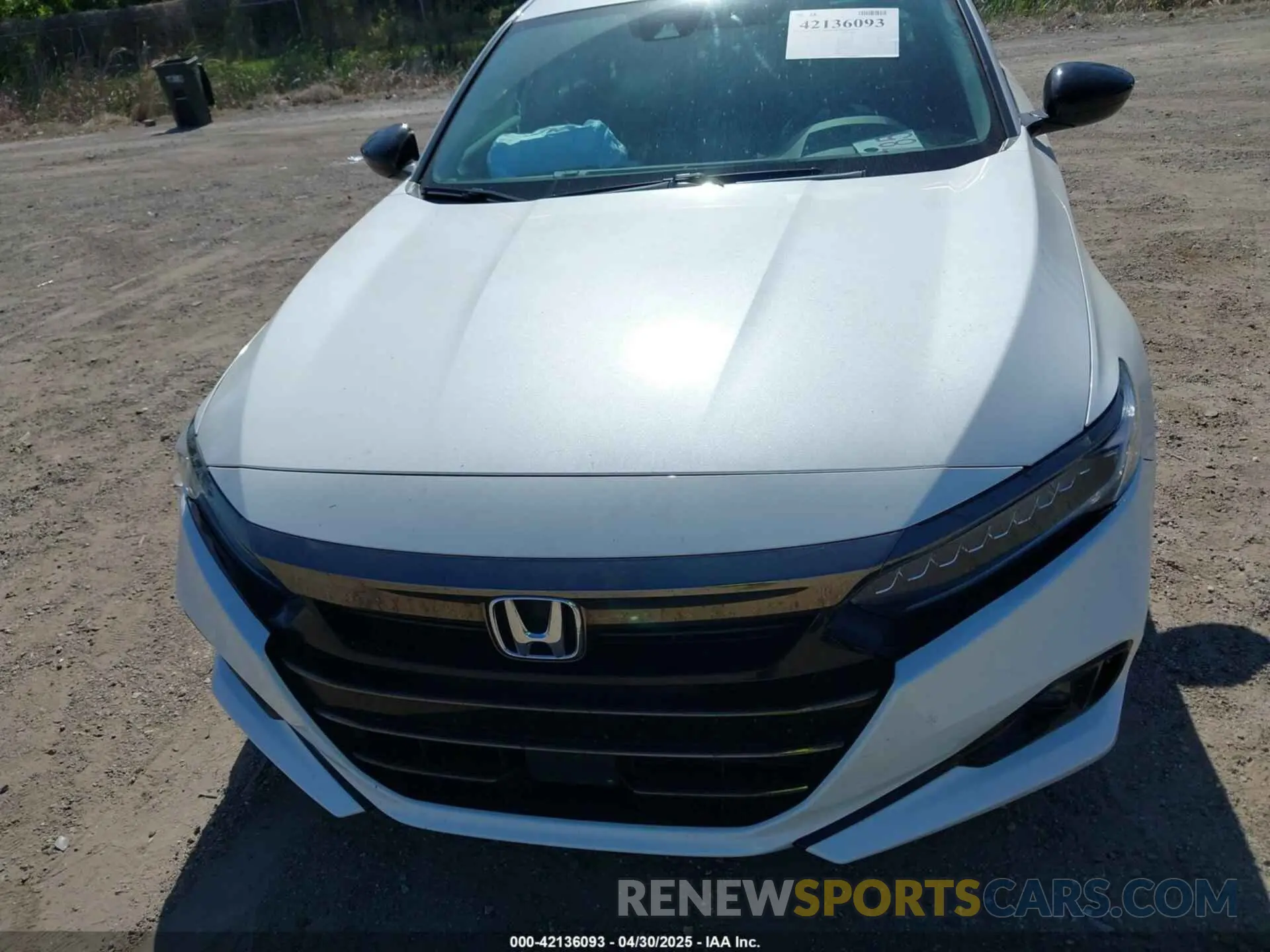 6 Photograph of a damaged car 1HGCV1F47MA053035 HONDA ACCORD 2021