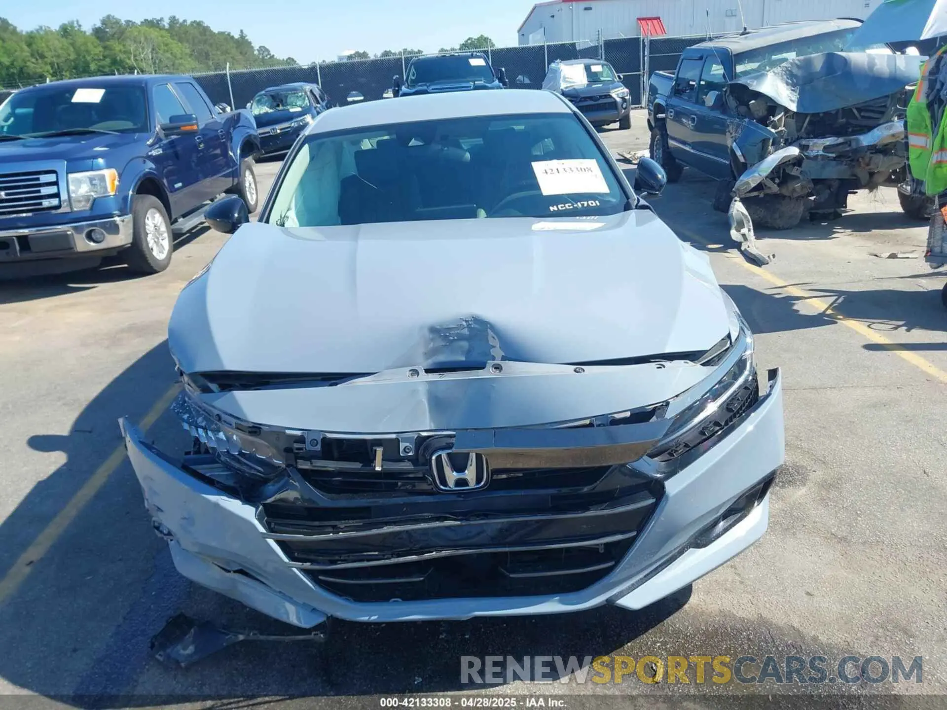 11 Photograph of a damaged car 1HGCV1F47MA120703 HONDA ACCORD 2021