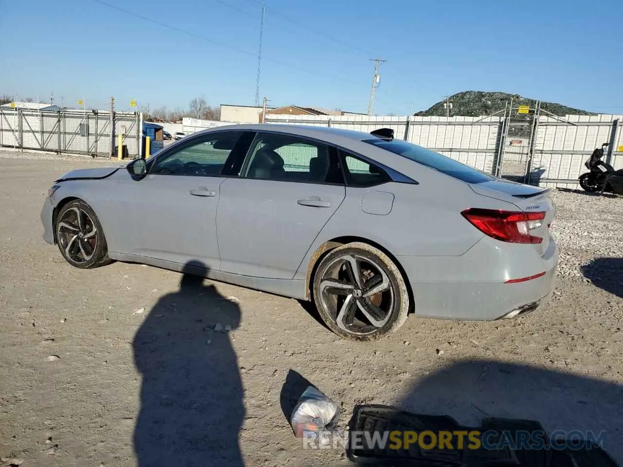 2 Photograph of a damaged car 1HGCV1F47MA124203 HONDA ACCORD 2021