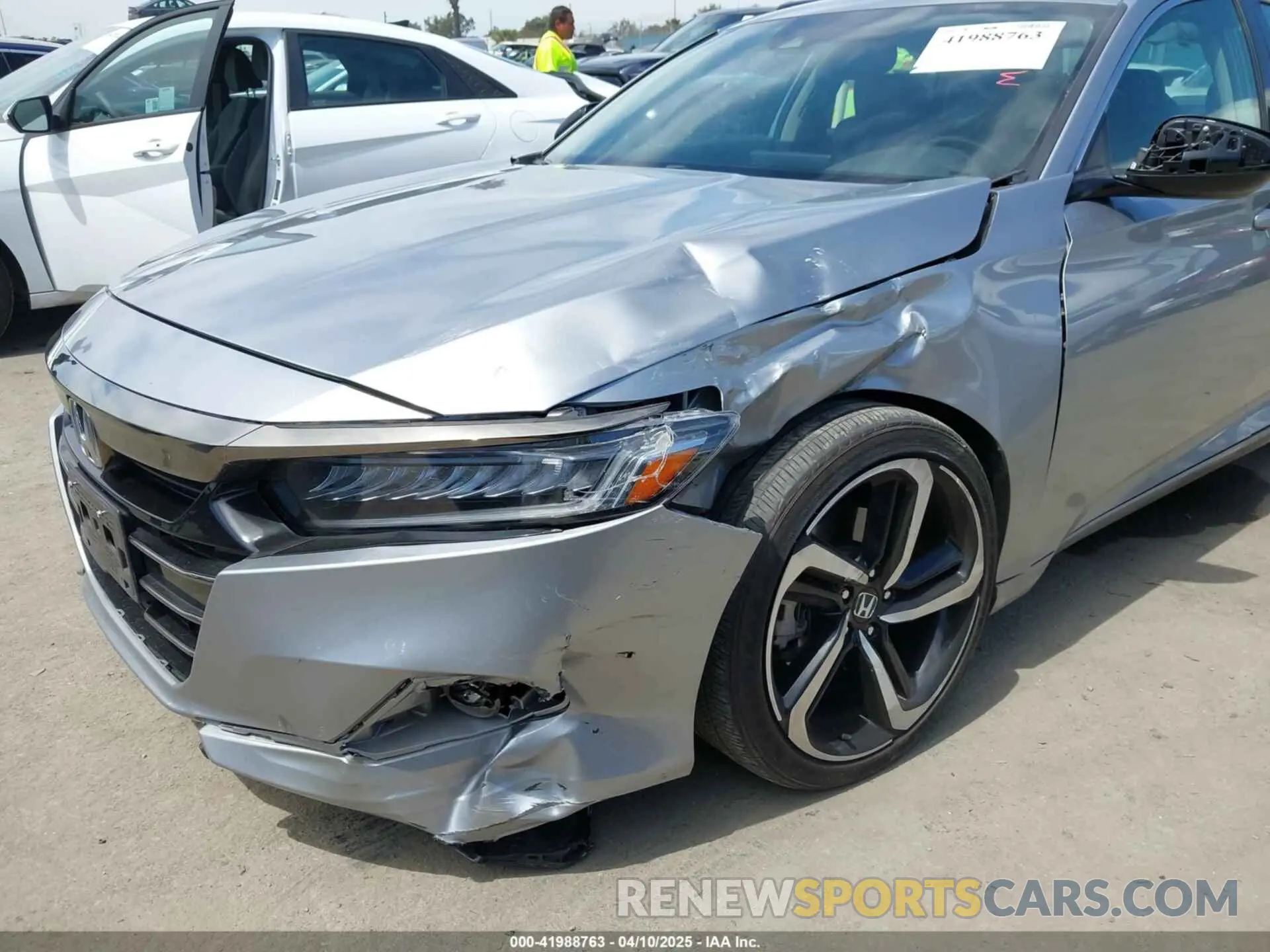 6 Фотография поврежденного автомобиля 1HGCV1F48MA010047 HONDA ACCORD 2021