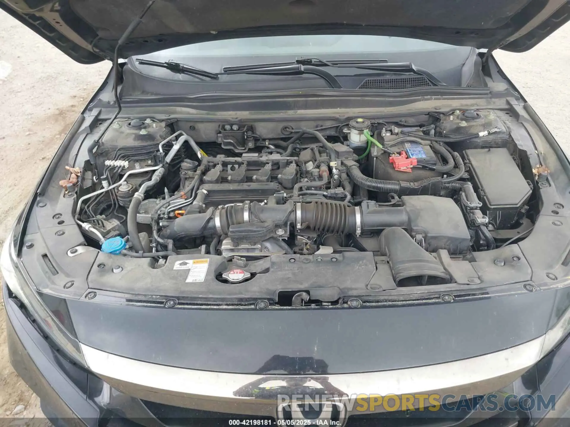 10 Photograph of a damaged car 1HGCV1F48MA043534 HONDA ACCORD 2021