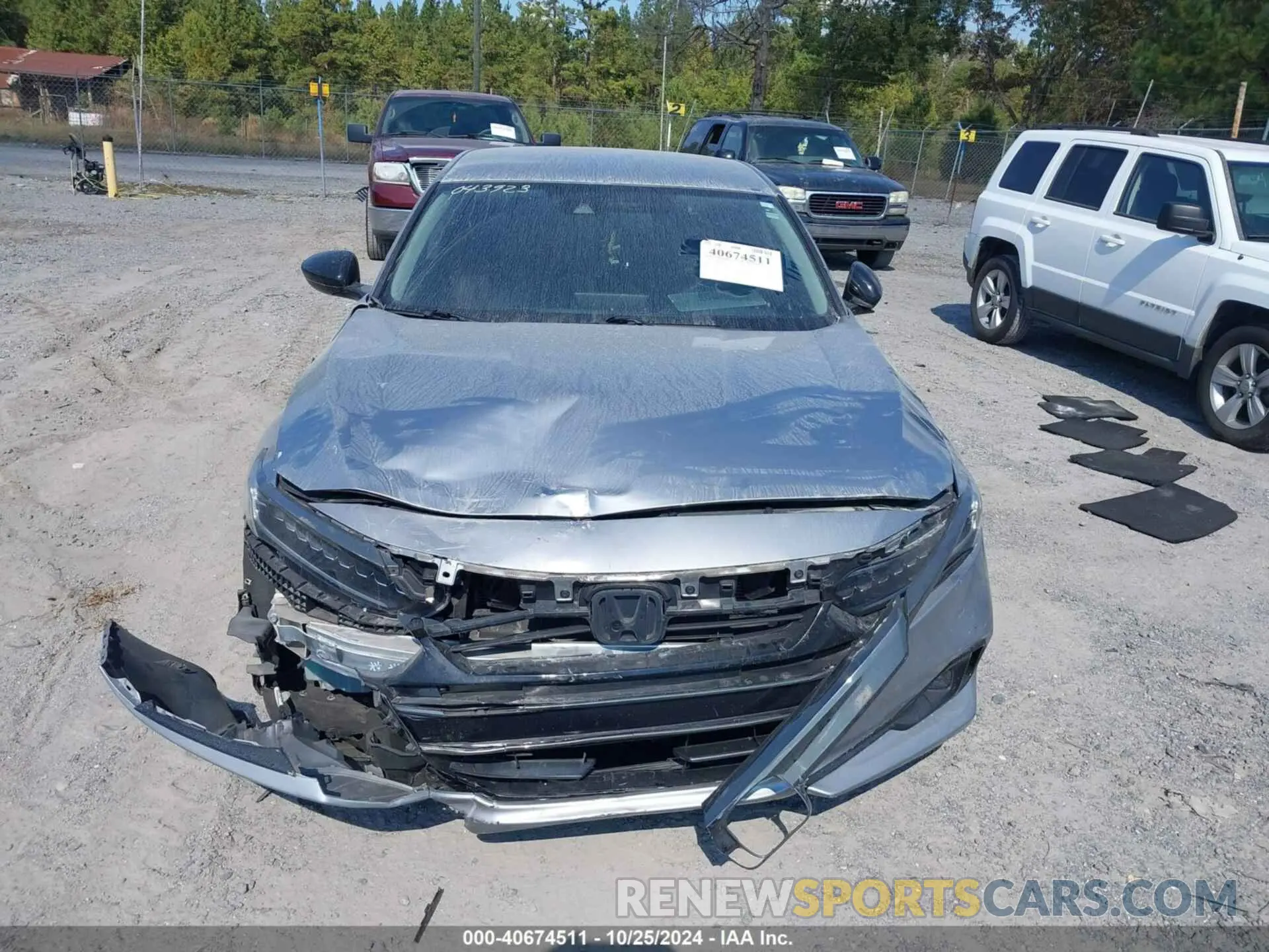 11 Photograph of a damaged car 1HGCV1F48MA043923 HONDA ACCORD 2021
