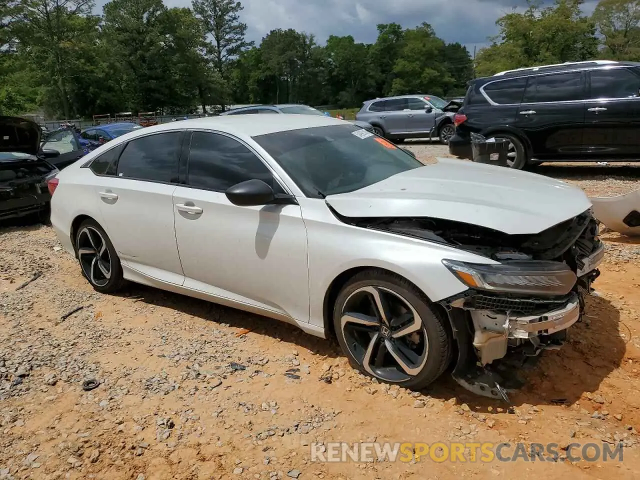 4 Photograph of a damaged car 1HGCV1F49MA063615 HONDA ACCORD 2021