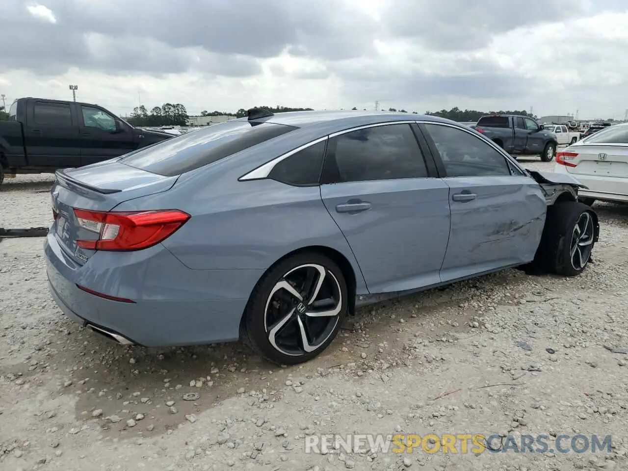 3 Photograph of a damaged car 1HGCV1F49MA077417 HONDA ACCORD 2021