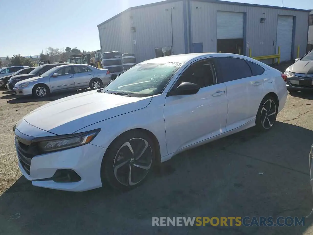 1 Photograph of a damaged car 1HGCV1F49MA107984 HONDA ACCORD 2021