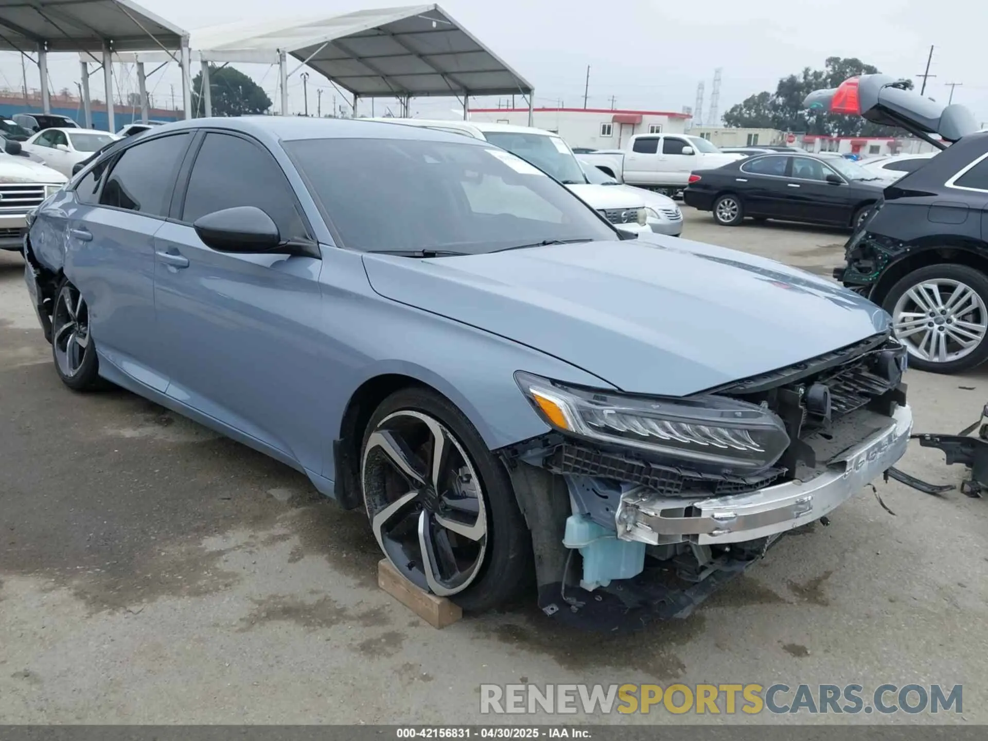 1 Фотография поврежденного автомобиля 1HGCV1F49MA124168 HONDA ACCORD 2021