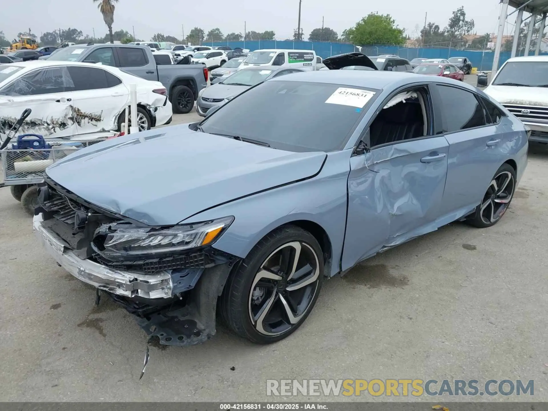2 Фотография поврежденного автомобиля 1HGCV1F49MA124168 HONDA ACCORD 2021