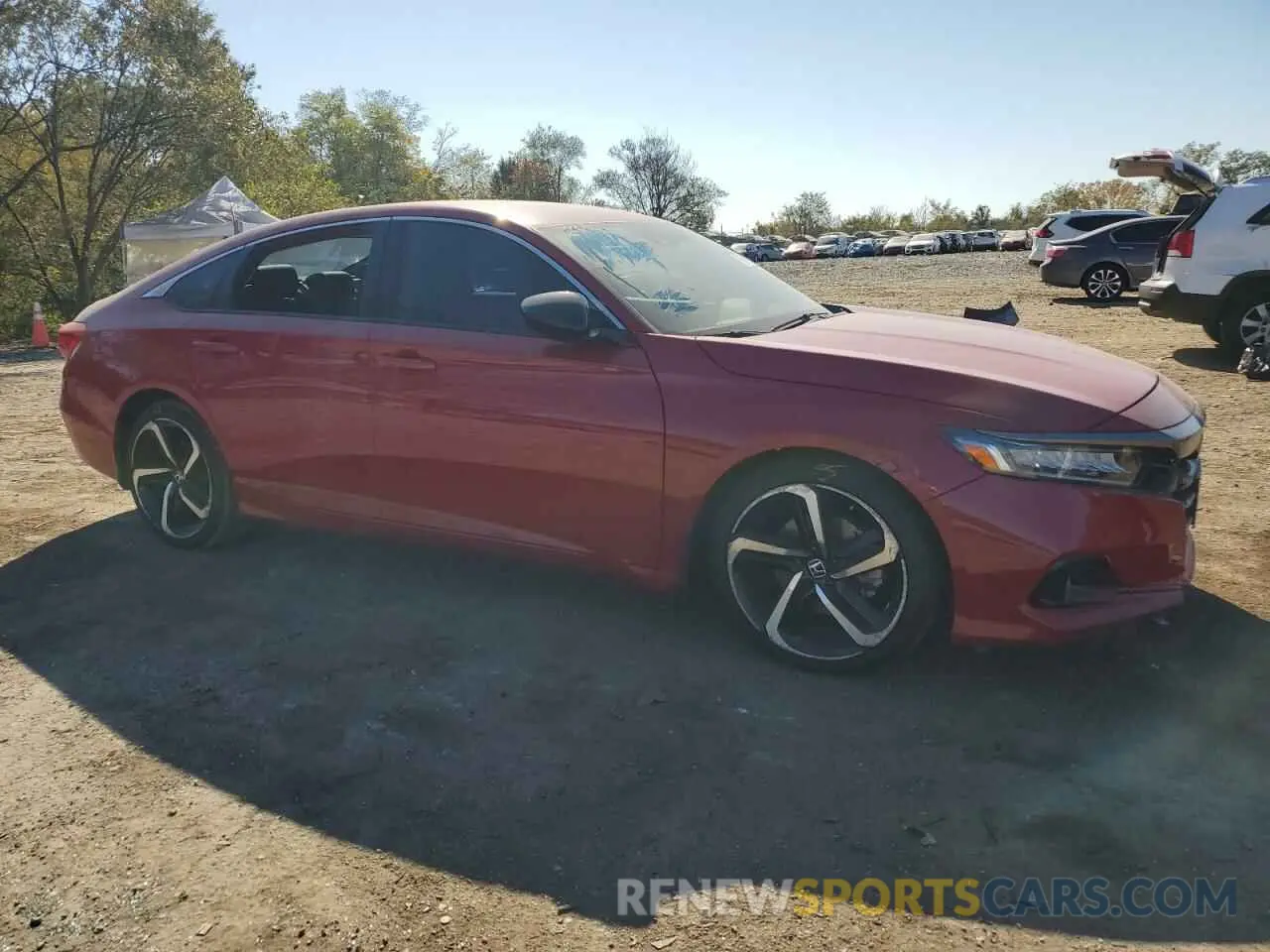 4 Photograph of a damaged car 1HGCV1F4XMA003035 HONDA ACCORD 2021
