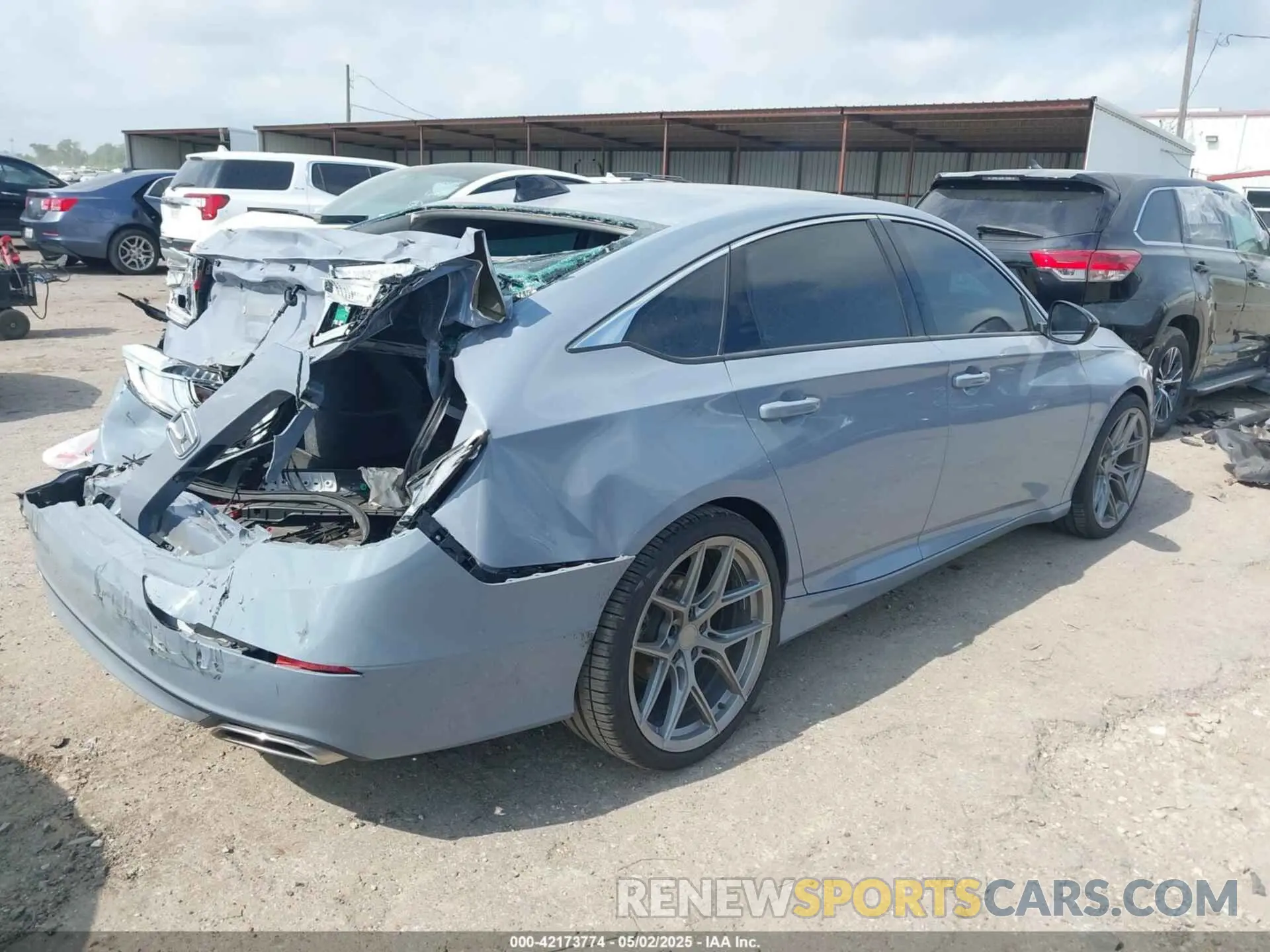 4 Photograph of a damaged car 1HGCV1F4XMA010857 HONDA ACCORD 2021