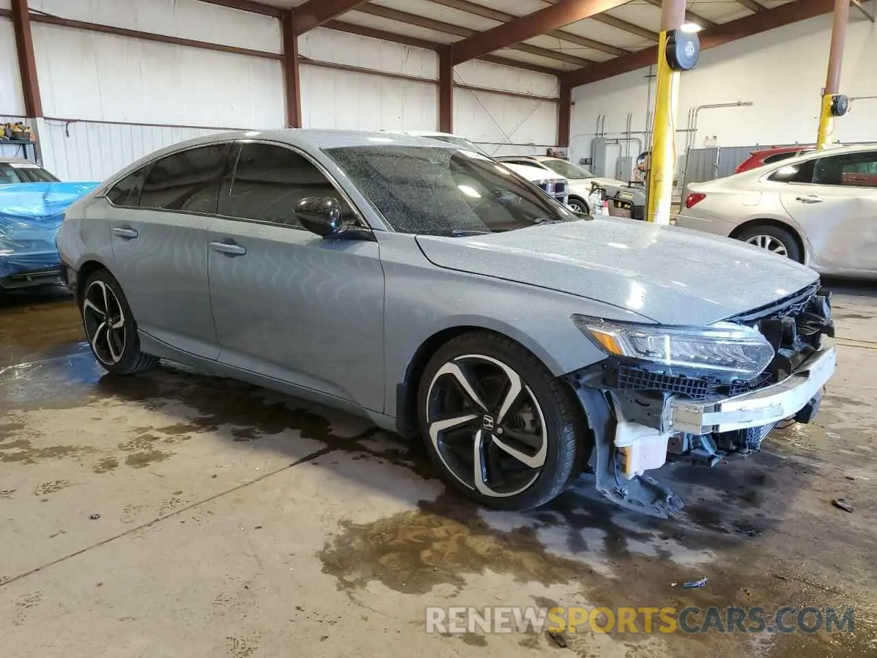 4 Photograph of a damaged car 1HGCV1F4XMA024340 HONDA ACCORD 2021