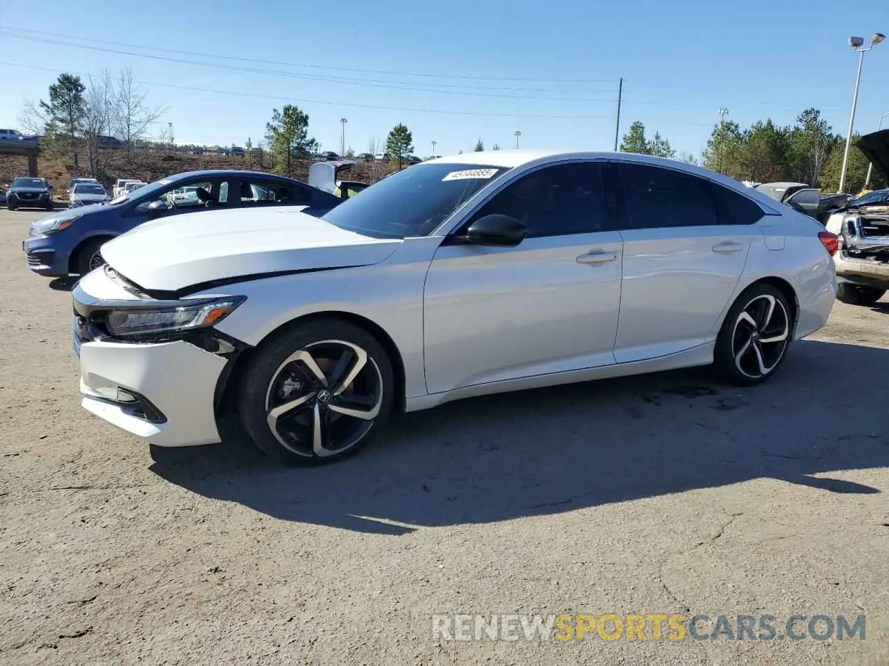 1 Photograph of a damaged car 1HGCV1F4XMA065938 HONDA ACCORD 2021