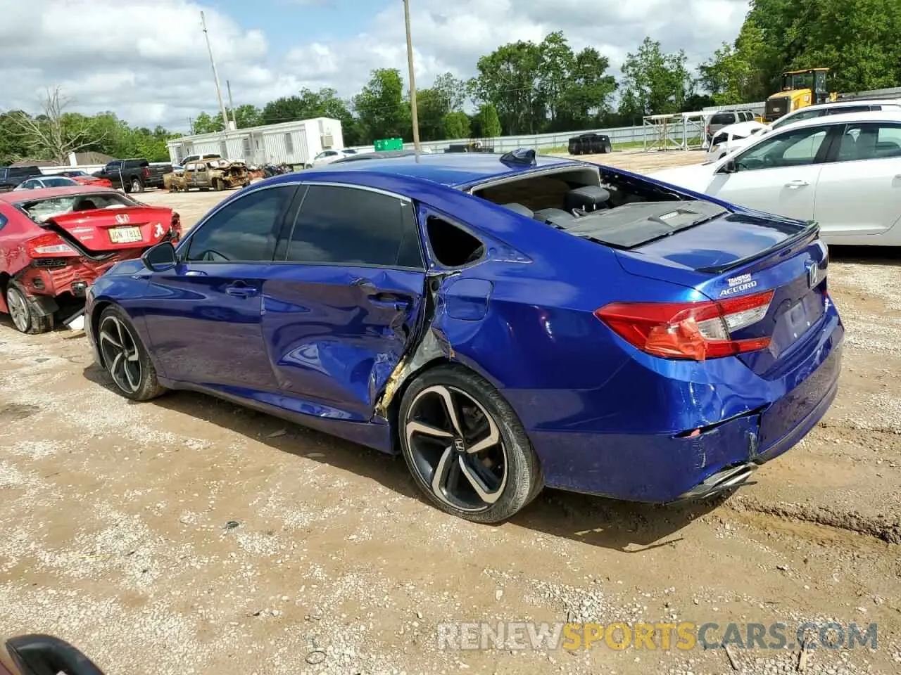 2 Photograph of a damaged car 1HGCV1F4XMA113101 HONDA ACCORD 2021